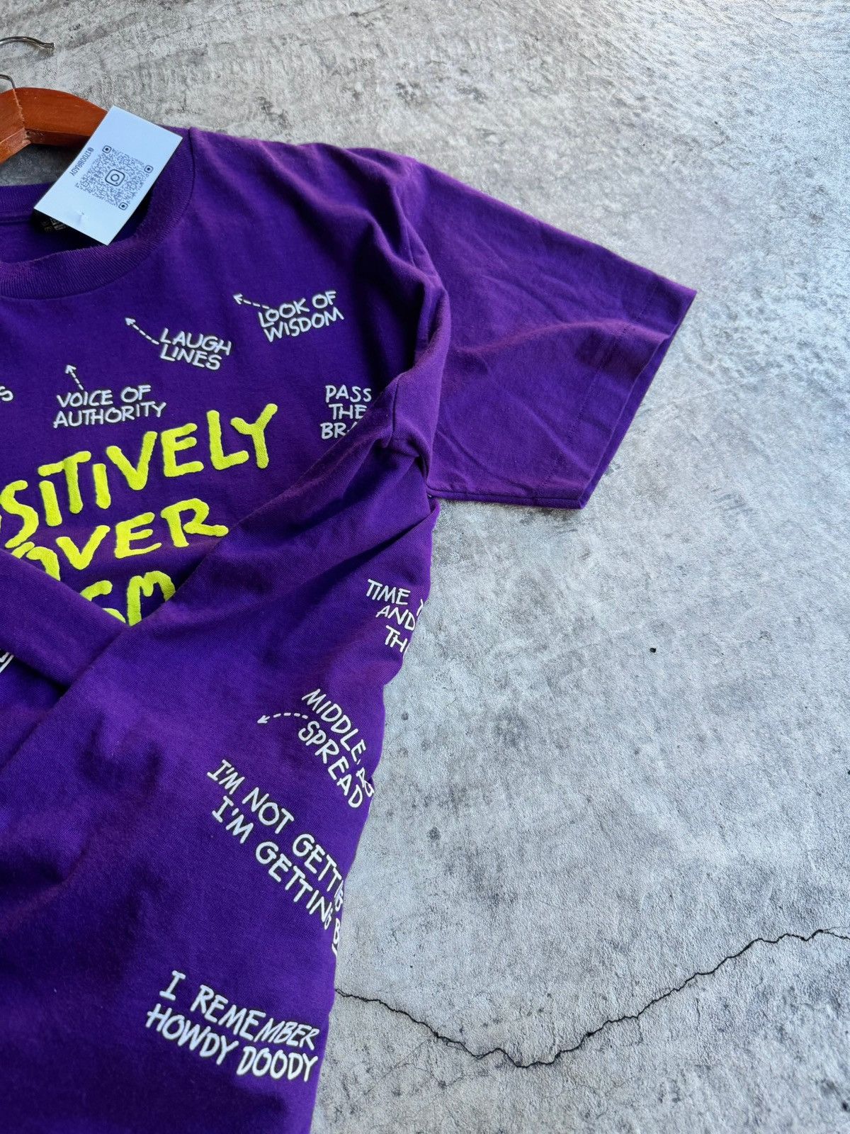 Other × Vintage Crazy Vintage Streetwear Y2K Purple Graphic Size US L / EU 52-54 / 3 - 4 Thumbnail