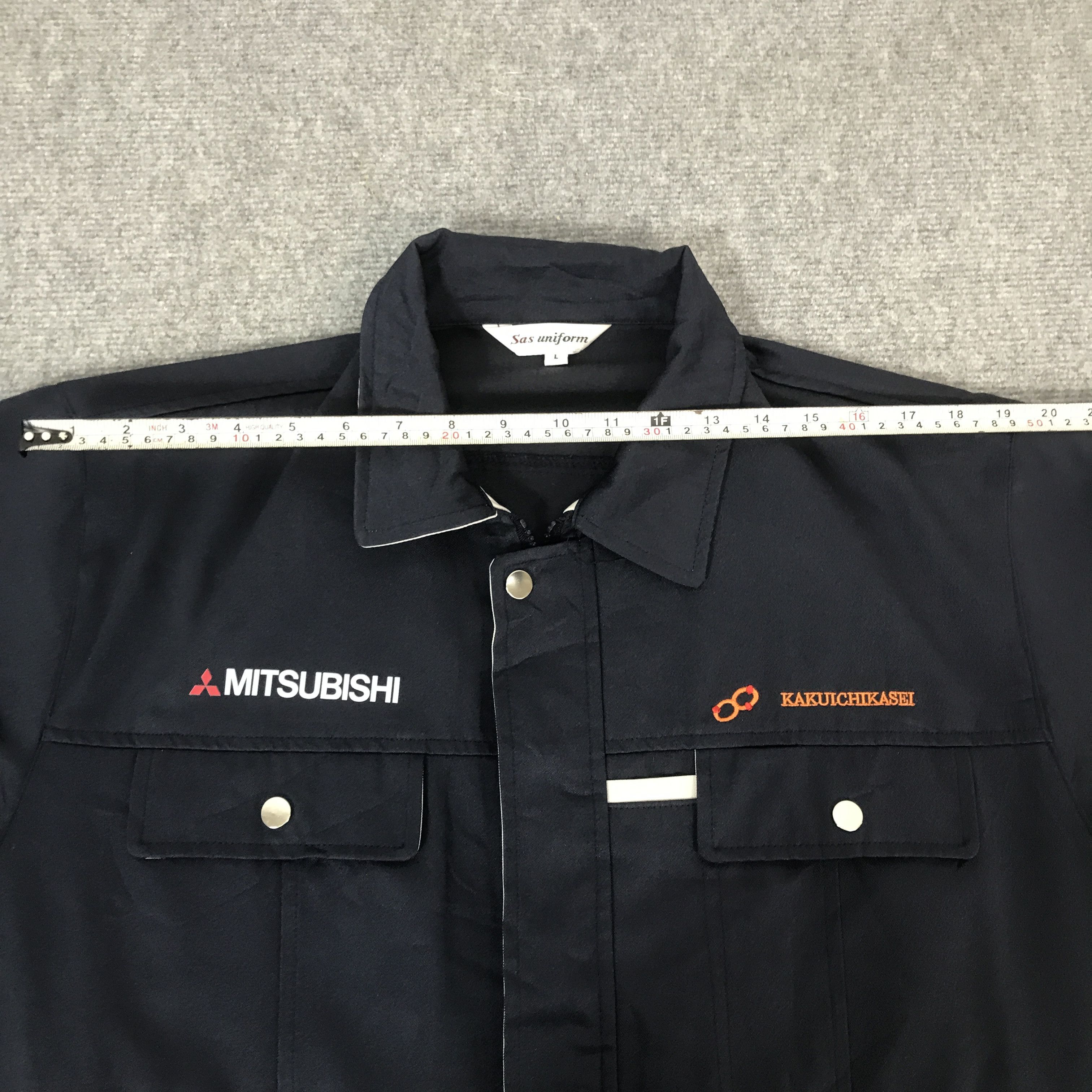Japanese Brand vintage mitsubishi racing team japan uniform custom jacket Size US L / EU 52-54 / 3 - 7 Thumbnail