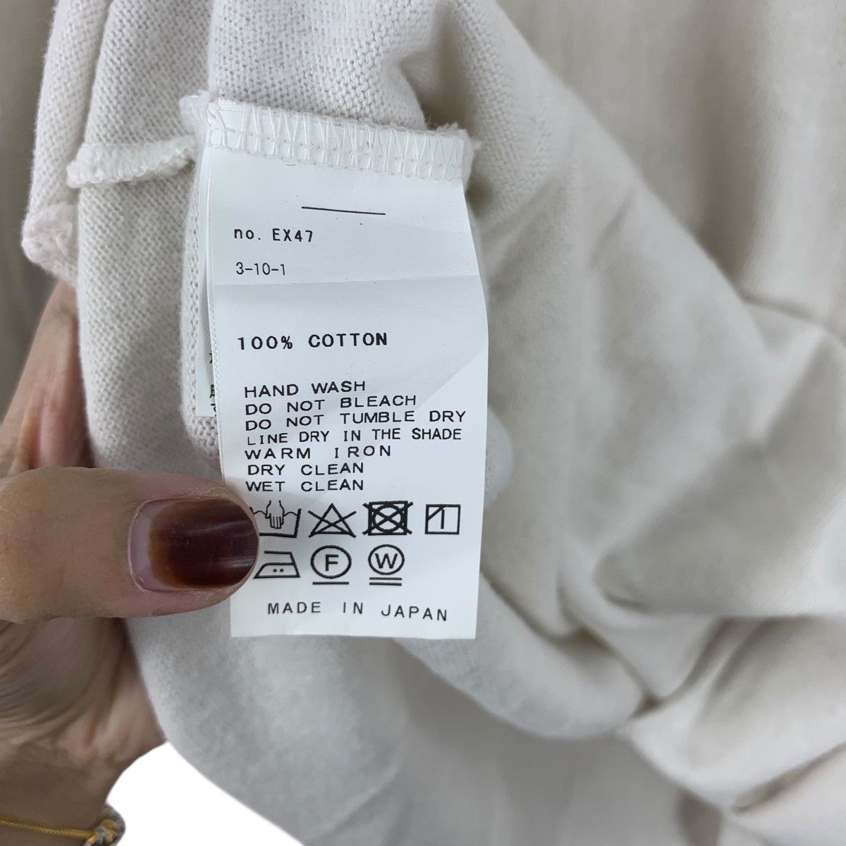 Other SCENTOF JAPAN Fall 2021 Vetiver Minimalist Blouse Tee Shirt Size M / US 6-8 / IT 42-44 - 8 Thumbnail