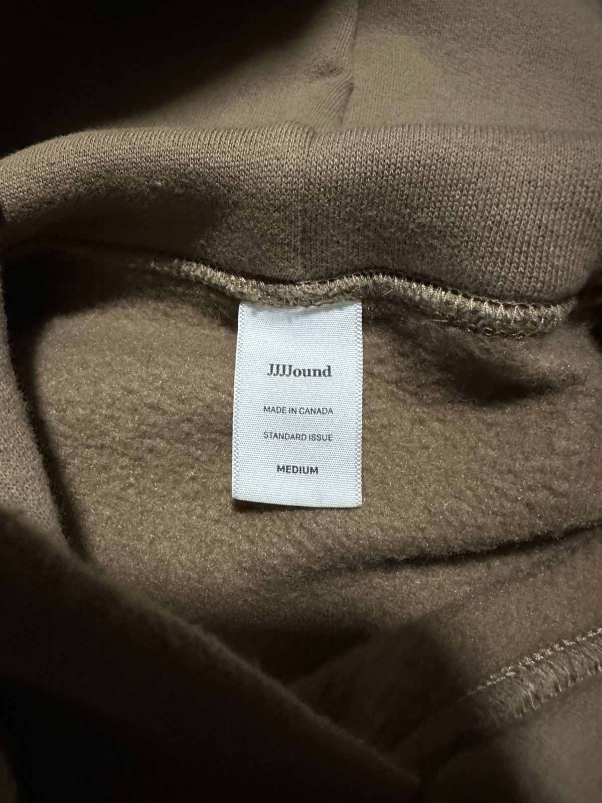 JJJJound JJJJound J/90 Brown Hoodie in Medium Size US M / EU 48-50 / 2 - 4 Thumbnail