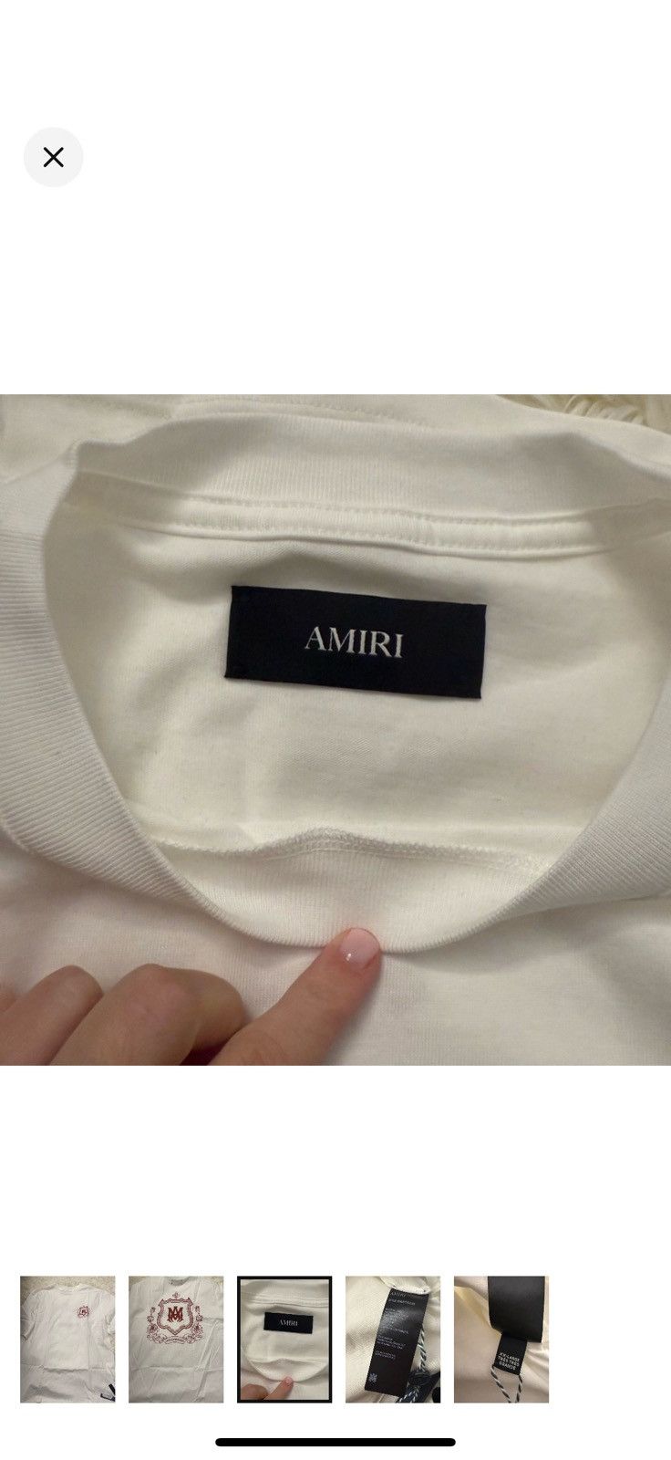 Amiri Red and white amiri tee Size US XXL / EU 58 / 5 - 3 Thumbnail