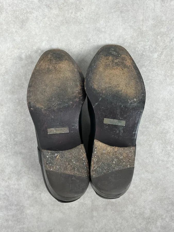 Yves Saint Laurent 2000s Yves Saint Laurent Black Leather Boots Size US 7 / EU 40 - 7 Thumbnail