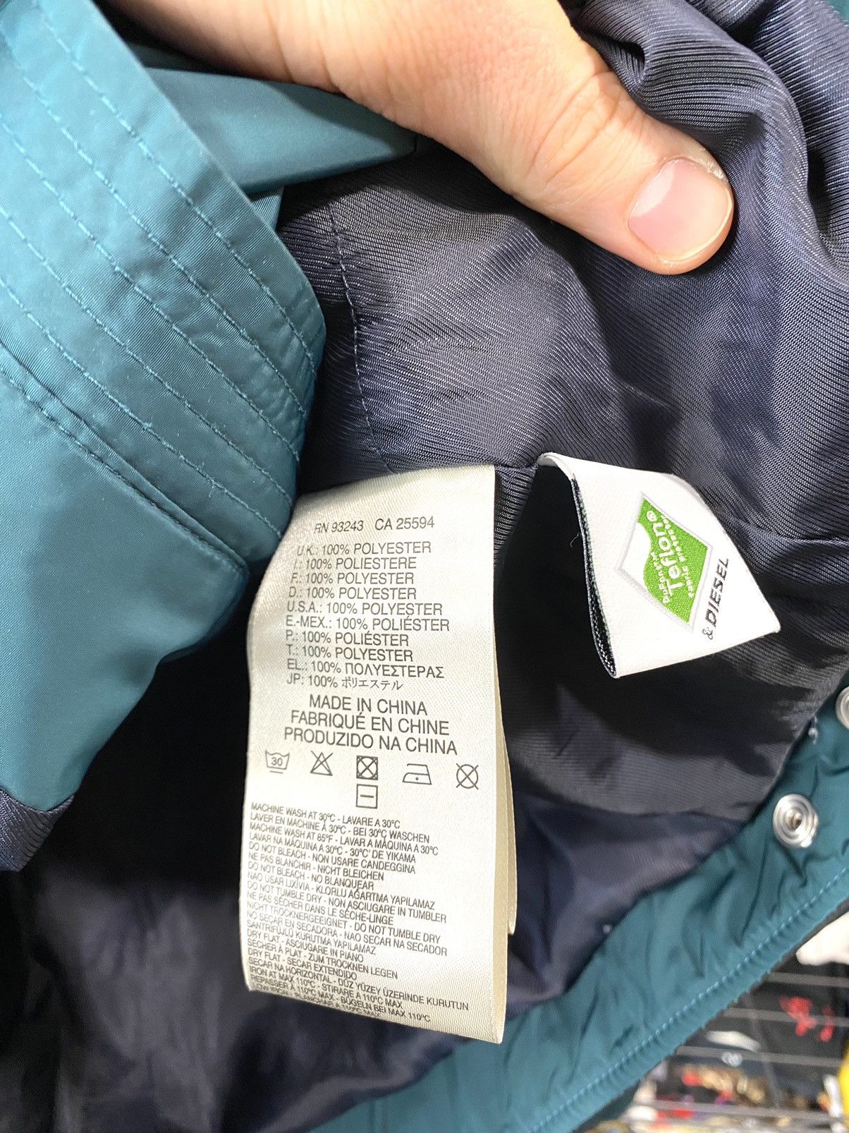 Diesel Y2K Vintage Diesel Superior Bomber Jacket Ma1 Size US M / EU 48-50 / 2 - 11 Thumbnail
