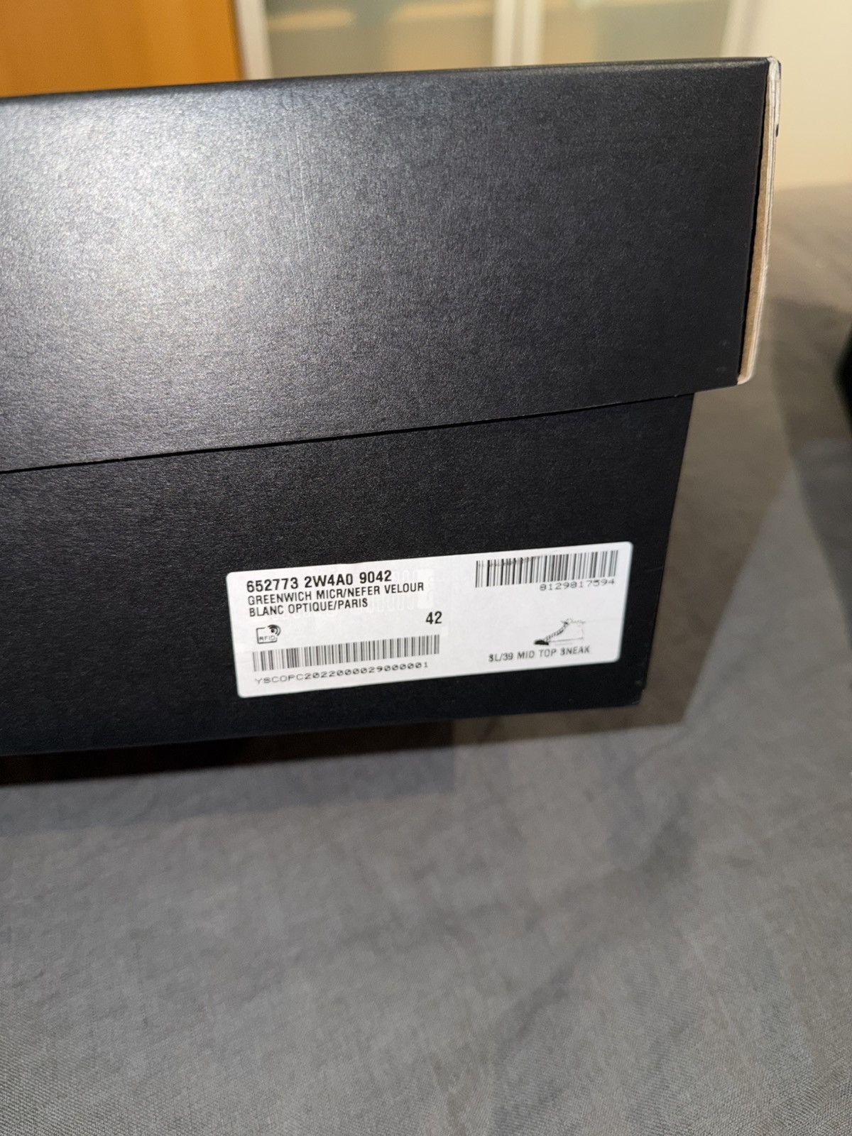 Saint Laurent Paris 🔥 Saint Laurent Paris SL39 Mid Top Size 42 – Blanc Optique 🔥 Size US 9 / EU 42 - 17 Thumbnail