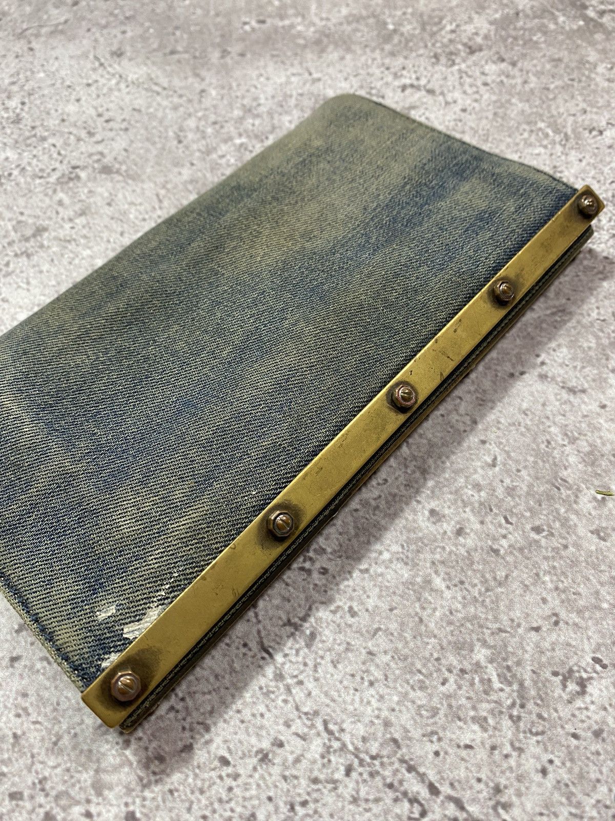 Diesel × Vintage DIESEL Avant Garde denim wallet Size ONE SIZE - 8 Thumbnail