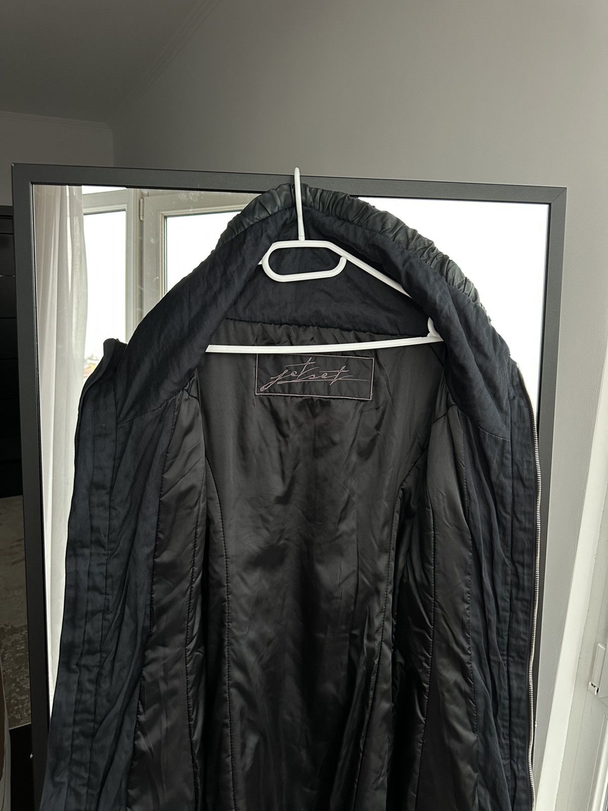 JET SET JetSet Black Woman Avant-Garde with Leather Trim & Ruching Size M / US 6-8 / IT 42-44 - 18 Thumbnail