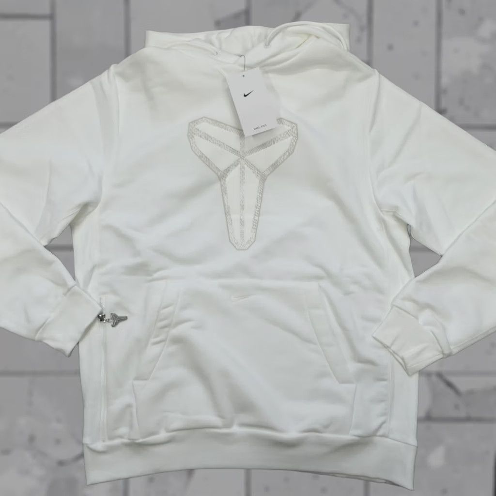 Nike Nike Kobe 'Halo' Pullover Hoodie Dri-FIT White Men's Size M HF0066-100 Size US M / EU 48-50 / 2 - 1 Thumbnail