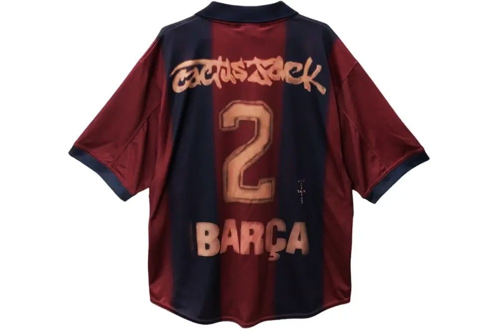 Travis Scott Travis Scott x Nike x Barcelona Retro Home Skeleton Jersey Size US XXL / EU 58 / 5 - 2 Thumbnail