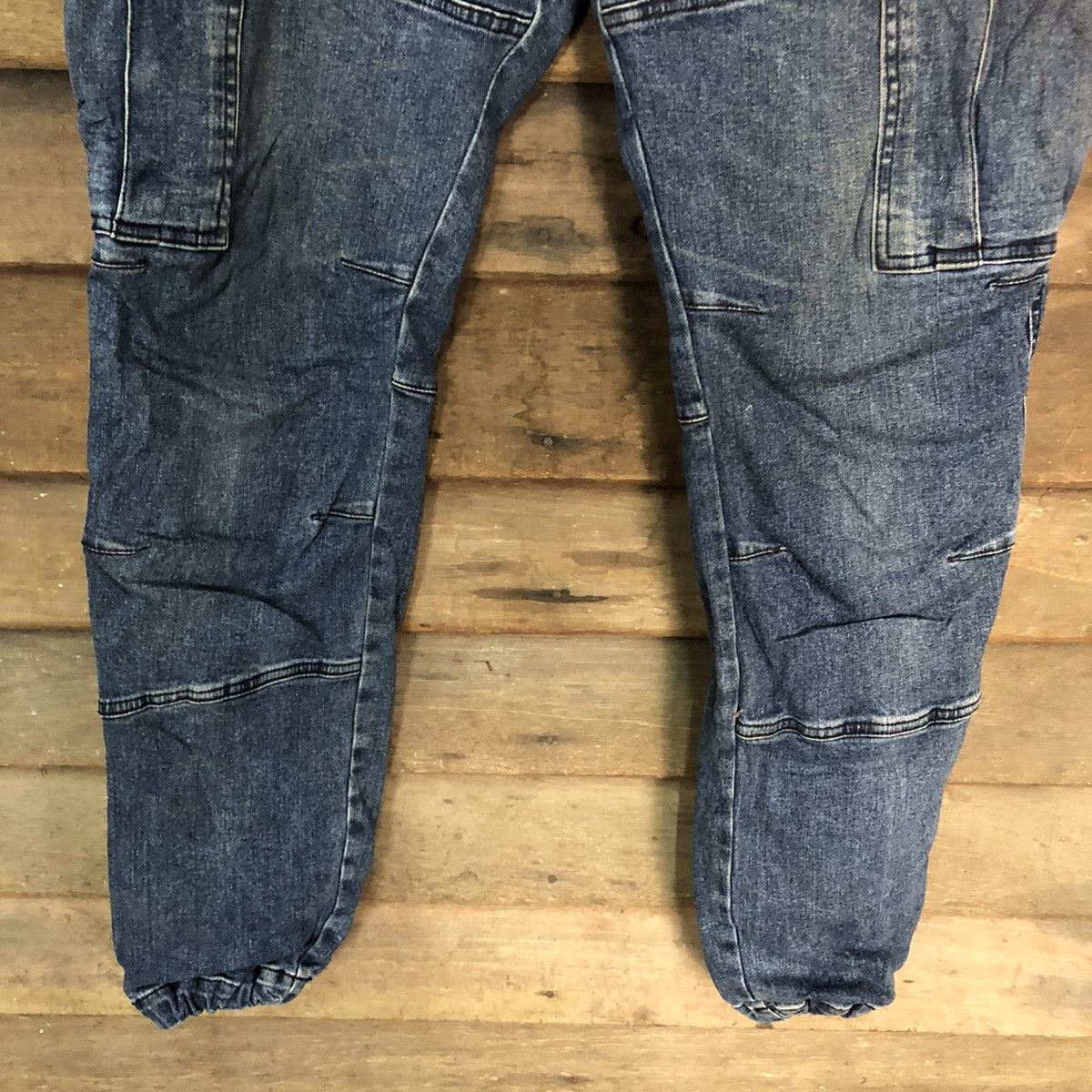 Hummel Hummer Blue Cargo Multipocket tactical denim Pants #7379 Size US 34 / EU 50 - 11 Thumbnail