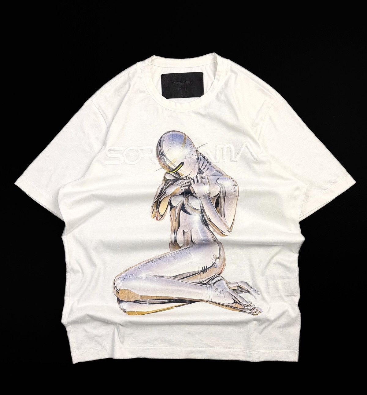 Juun.J rare Junn J x Hajime Sorayama Sexy Robot Girl Tee Japanese Size US M / EU 48-50 / 2 - 1 Thumbnail