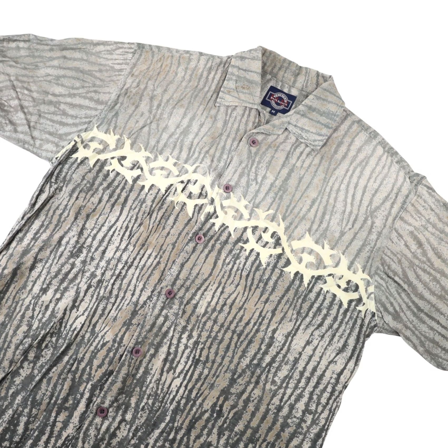 Gloverall VINTAGE Baja banana Tribal Allover Print Button Up Shirt Size US L / EU 52-54 / 3 - 2 Thumbnail