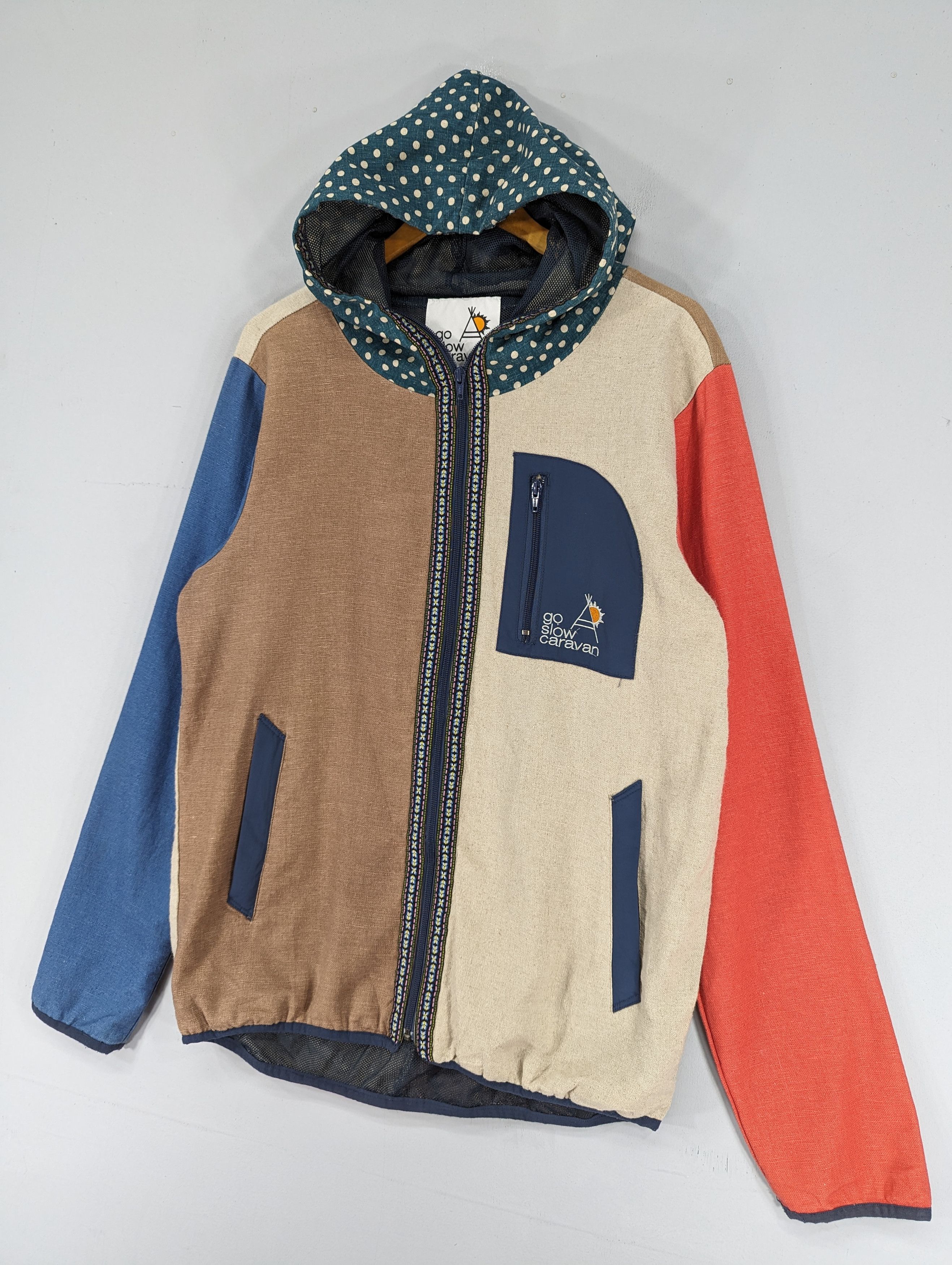 go slow caravan 🔥RARE🔥Go Slow Caravan Multicolor Zipper Hoodie Jacket Size US L / EU 52-54 / 3 - 3 Thumbnail