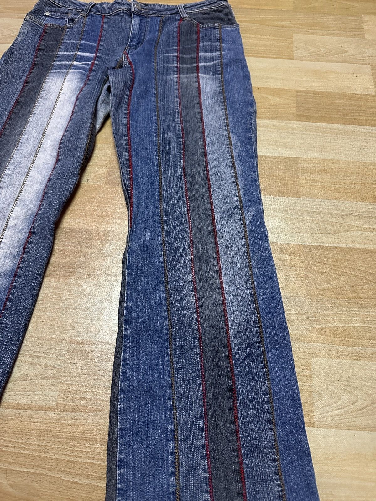 Hysteric Glamour × Japanese Brand Faded 🔥Rare Design Japanese Brand Denim Size US 32 / EU 48 - 3 Thumbnail