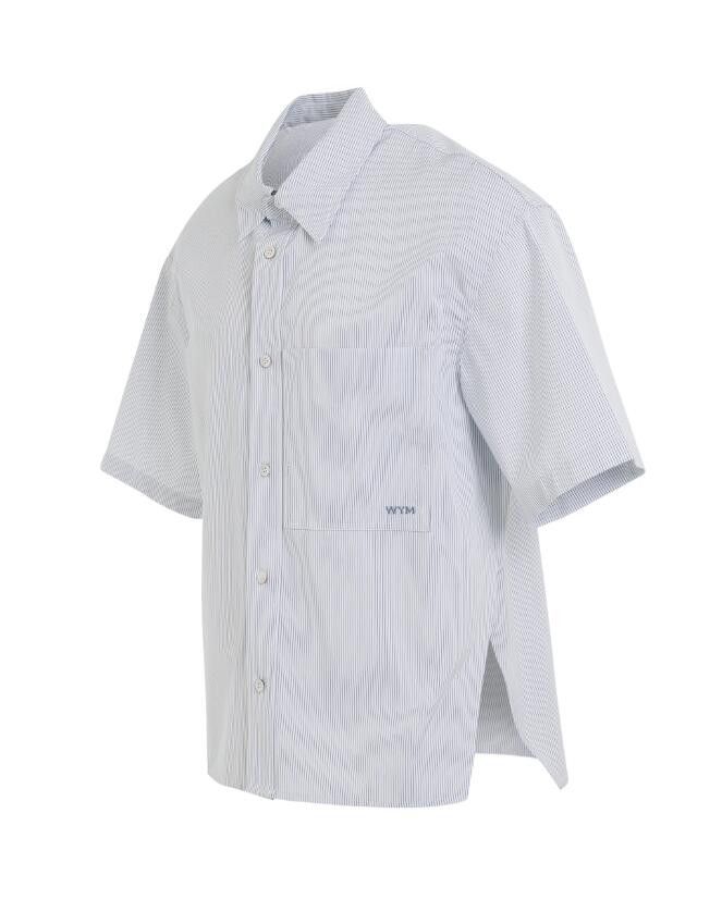 Wooyoungmi BNWT SS23 WOOYOUNGMI SHORT SLEEVES STRIPE SHIRT 46 Size US S / EU 44-46 / 1 - 11 Thumbnail