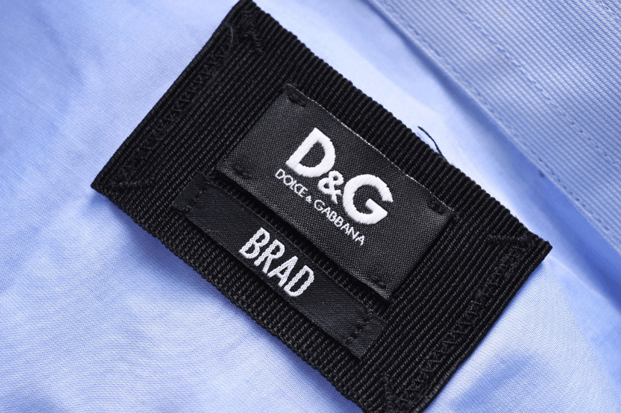 Dolce & Gabbana D&G Dolce & Gabbana Brad Light Blue Dress Shirt Size L Size US L / EU 52-54 / 3 - 5 Thumbnail