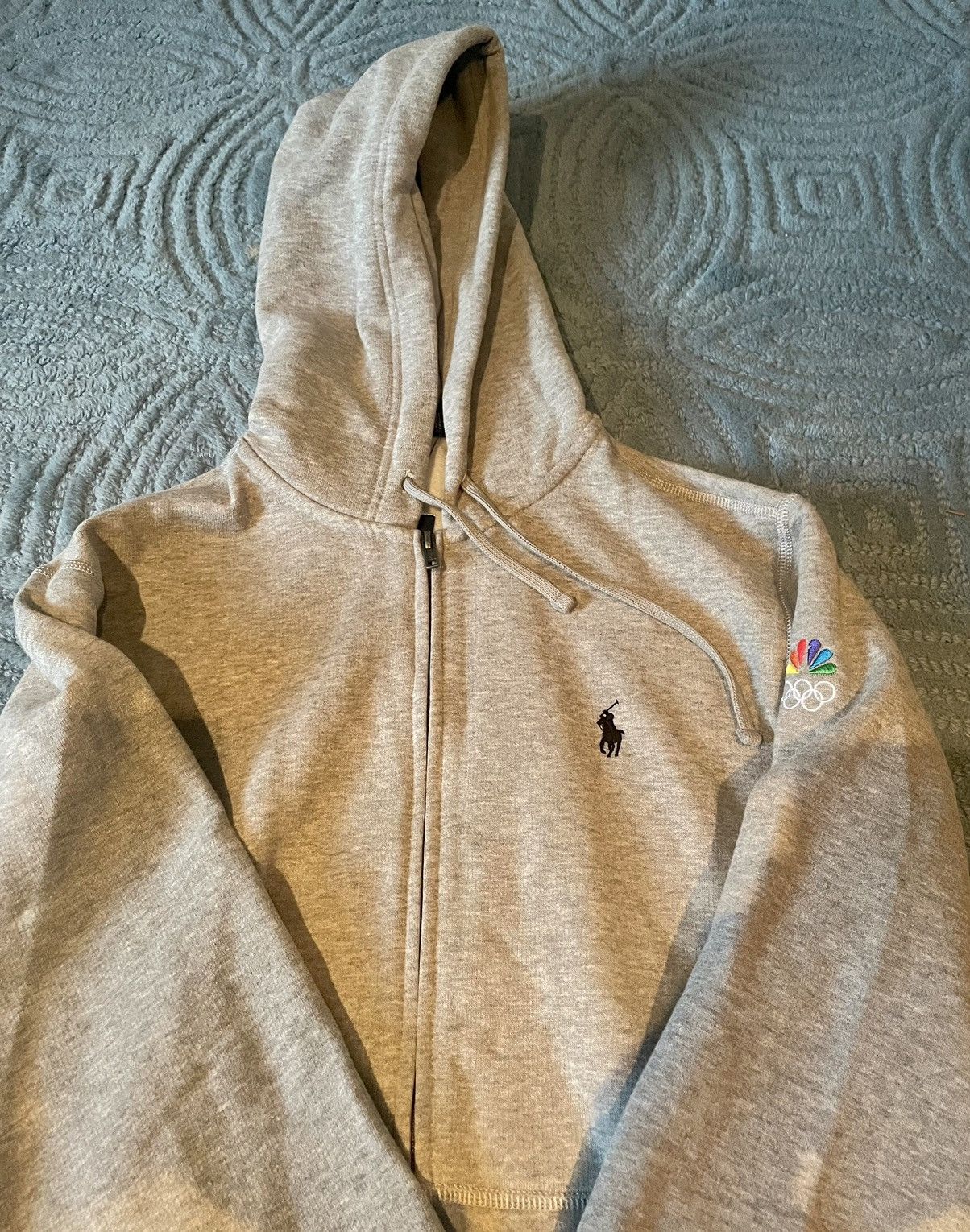 Polo Ralph Lauren Men’s Polo NBC Paris Olympics Full Zip Hooded Sweatshirt Size US S / EU 44-46 / 1 - 2 Thumbnail