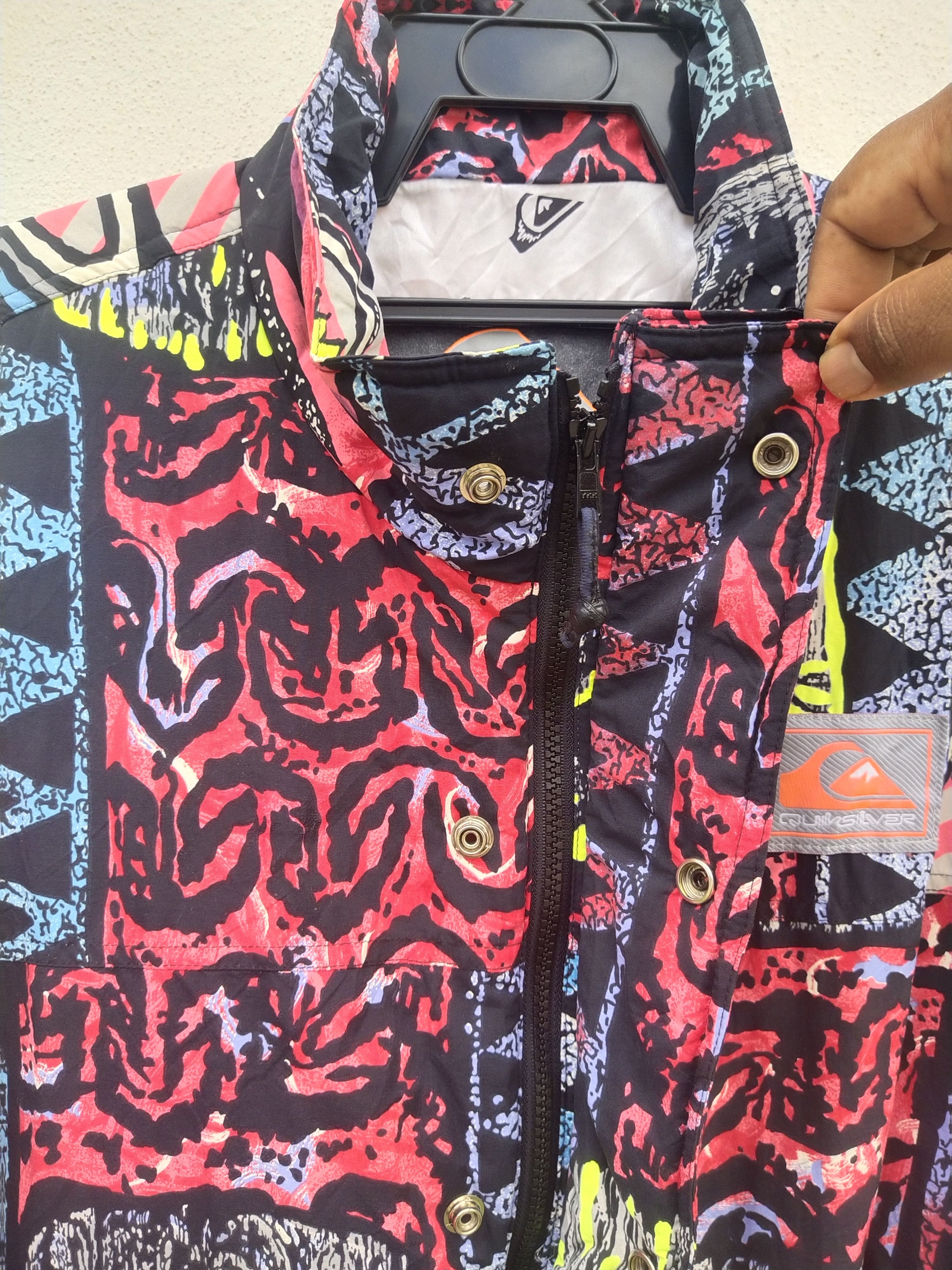 Quiksilver 🔥 Rare Vintage Quiksilver Multicolour Jacket Size US L / EU 52-54 / 3 - 12 Thumbnail