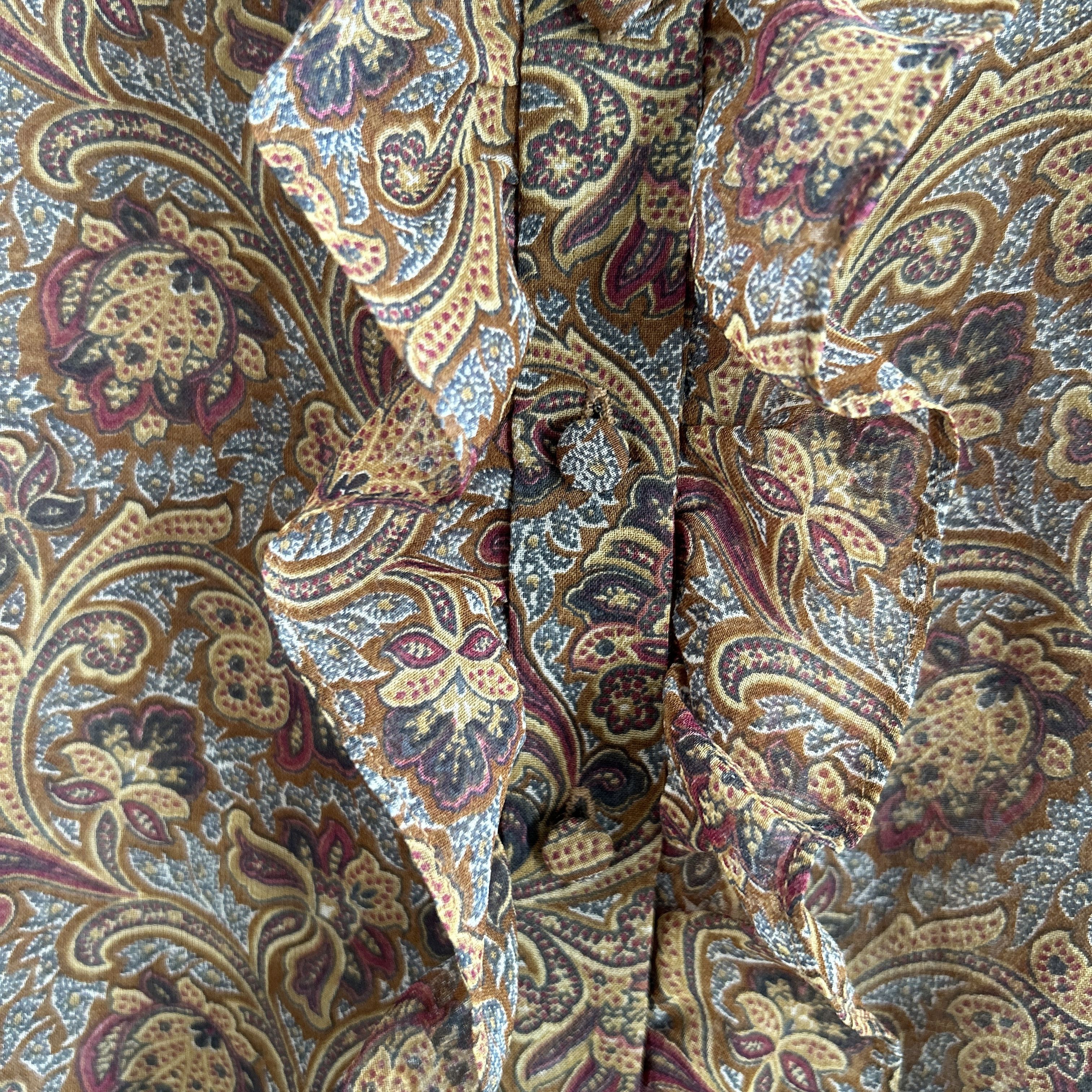 Vintage Vintage 70s Paisley Blouse Size S / US 4 / IT 40 - 11 Thumbnail