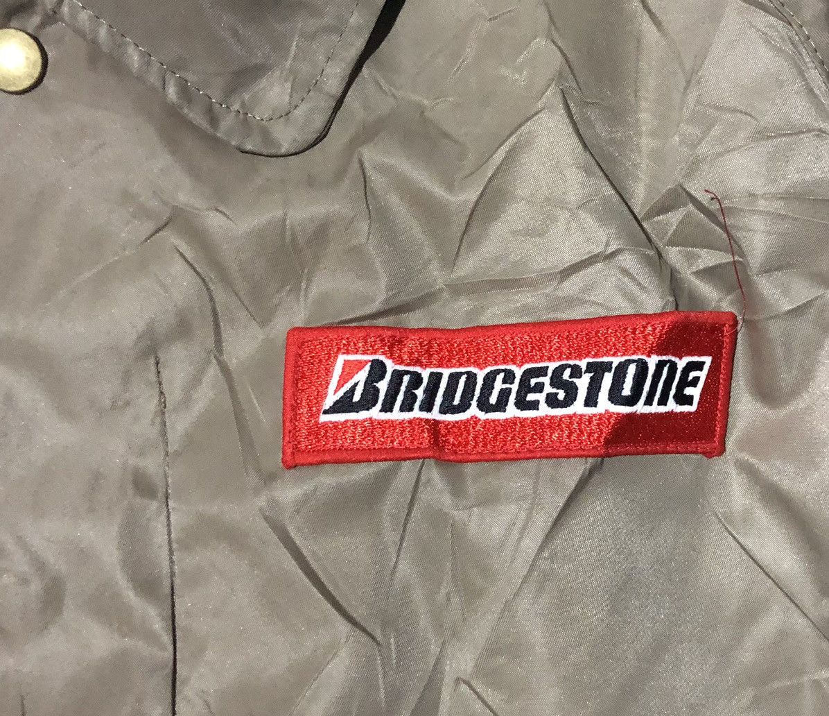 Other Vintage 90s Bridgestone Bomber Jacket Size US L / EU 52-54 / 3 - 3 Thumbnail