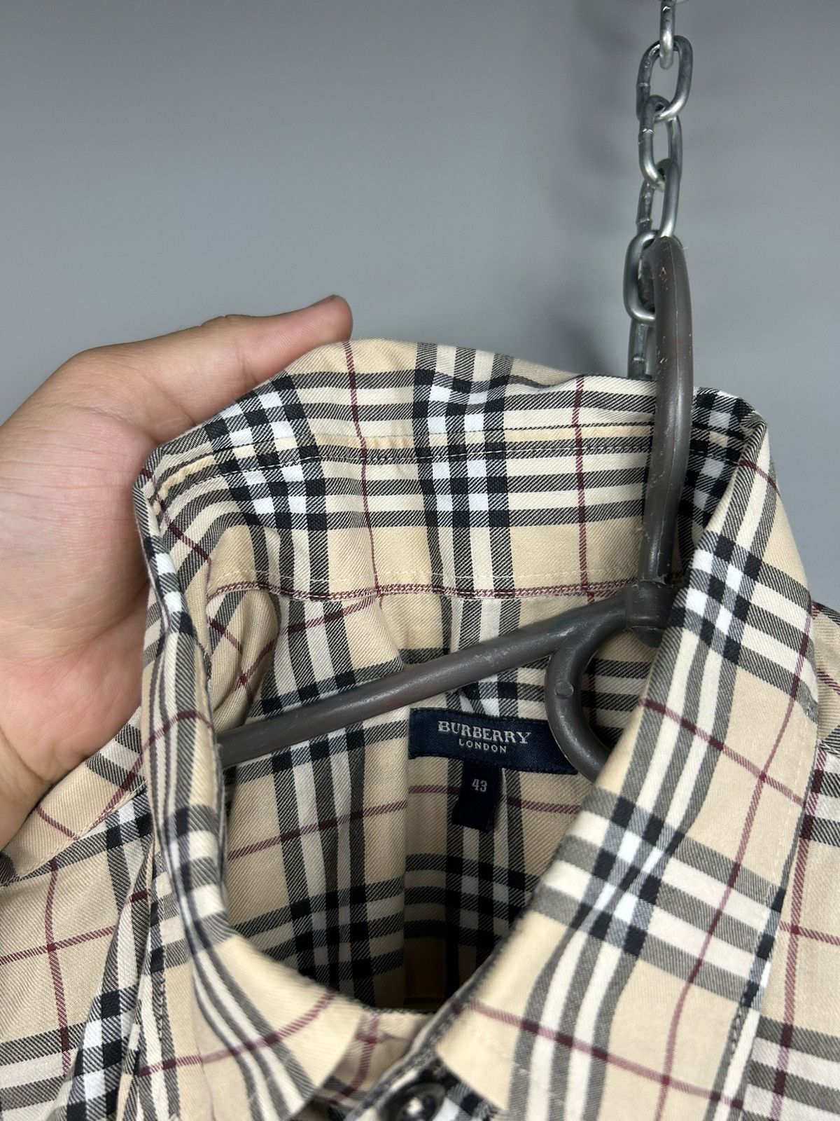Burberry Burberry Nova Check Shirt Size US L / EU 52-54 / 3 - 6 Thumbnail