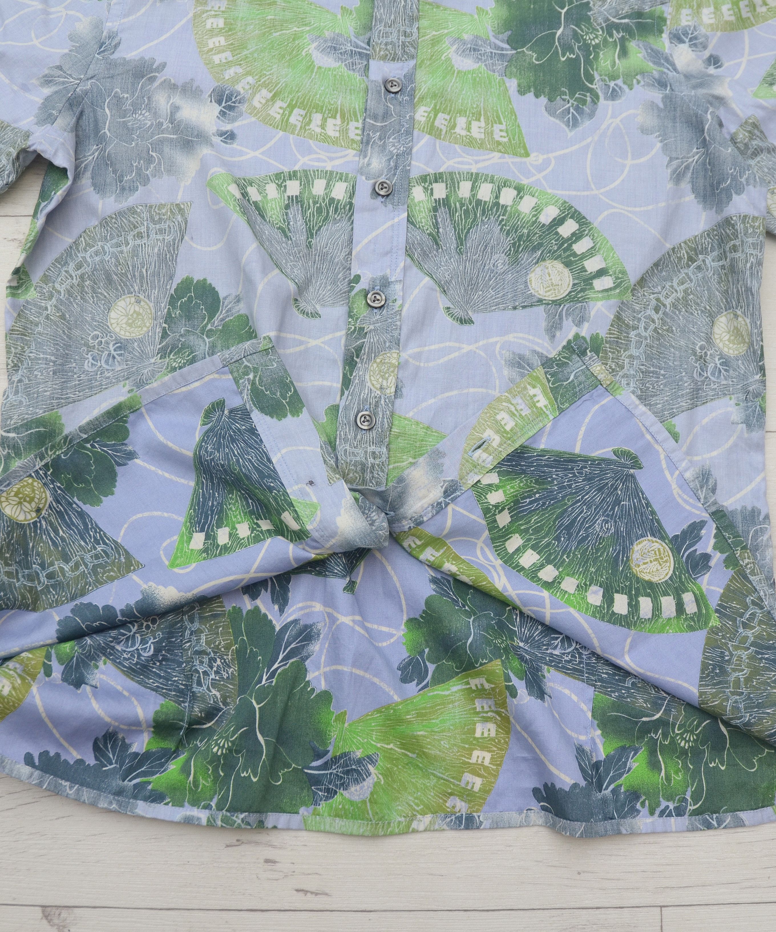 Diesel × Vintage Y2K Diesel Floral Japan Hawaiian style short sleeve shirt Size US M / EU 48-50 / 2 - 6 Thumbnail