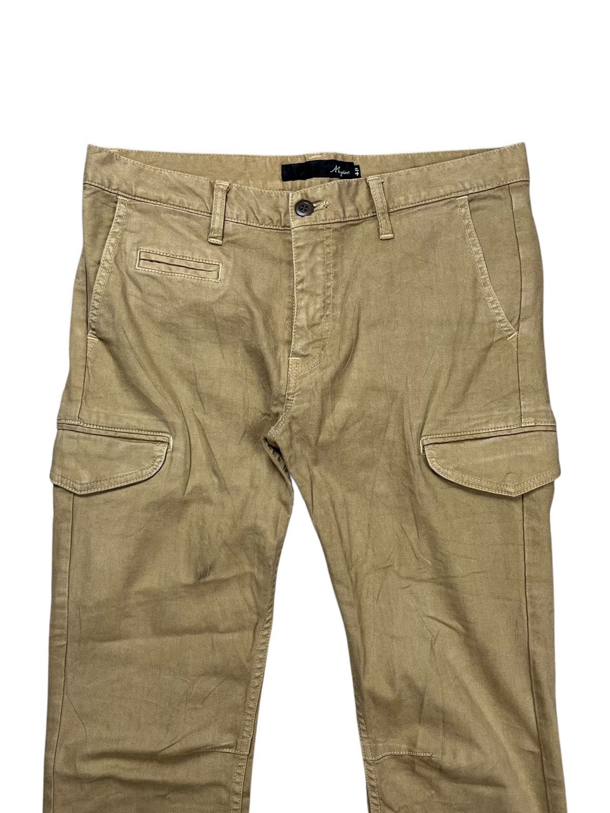 If Six Was Nine × Japanese Brand × Le Grande Bleu (L.G.B.) 2000s Magine - Riri Zips Skinny Cargo Pants Size US 29 - 3 Thumbnail