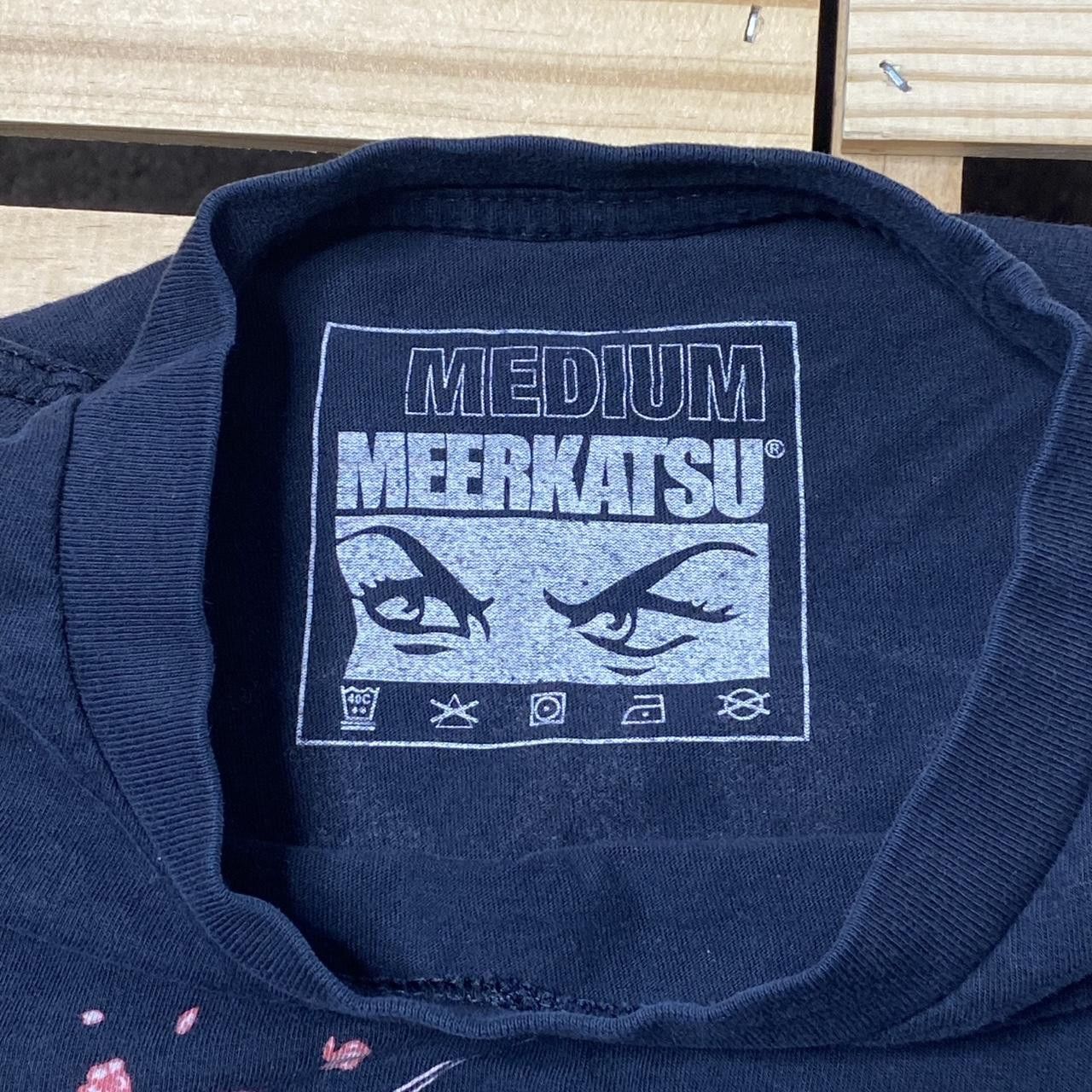Other Meerkatsu Black Anime BJJ Fightwear Tee Size Medium Size US M / EU 48-50 / 2 - 3 Thumbnail