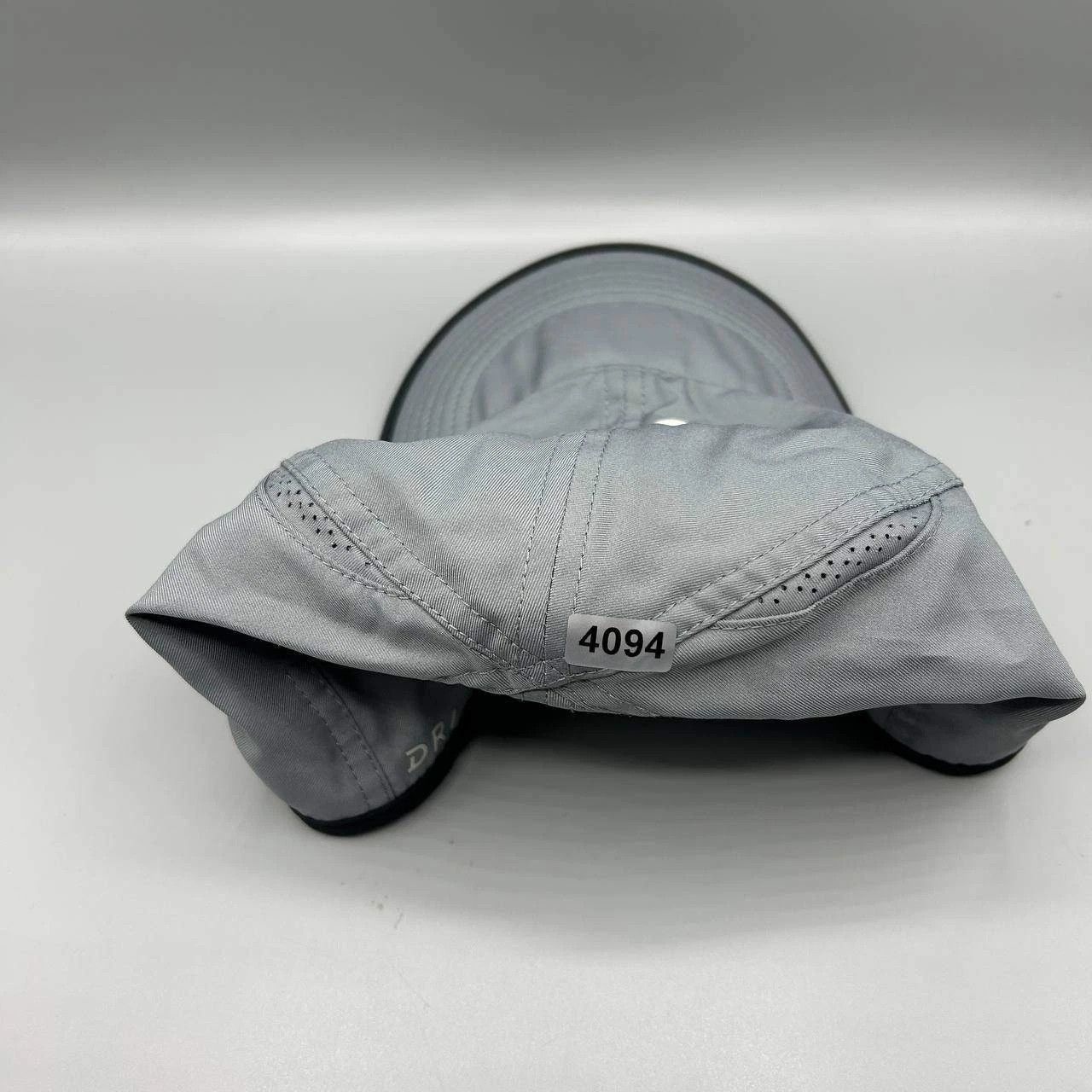 Nike Nike Featherlight Dri-Fit Hat Men Gray Black Strap Back Cap Size ONE SIZE - 8 Thumbnail