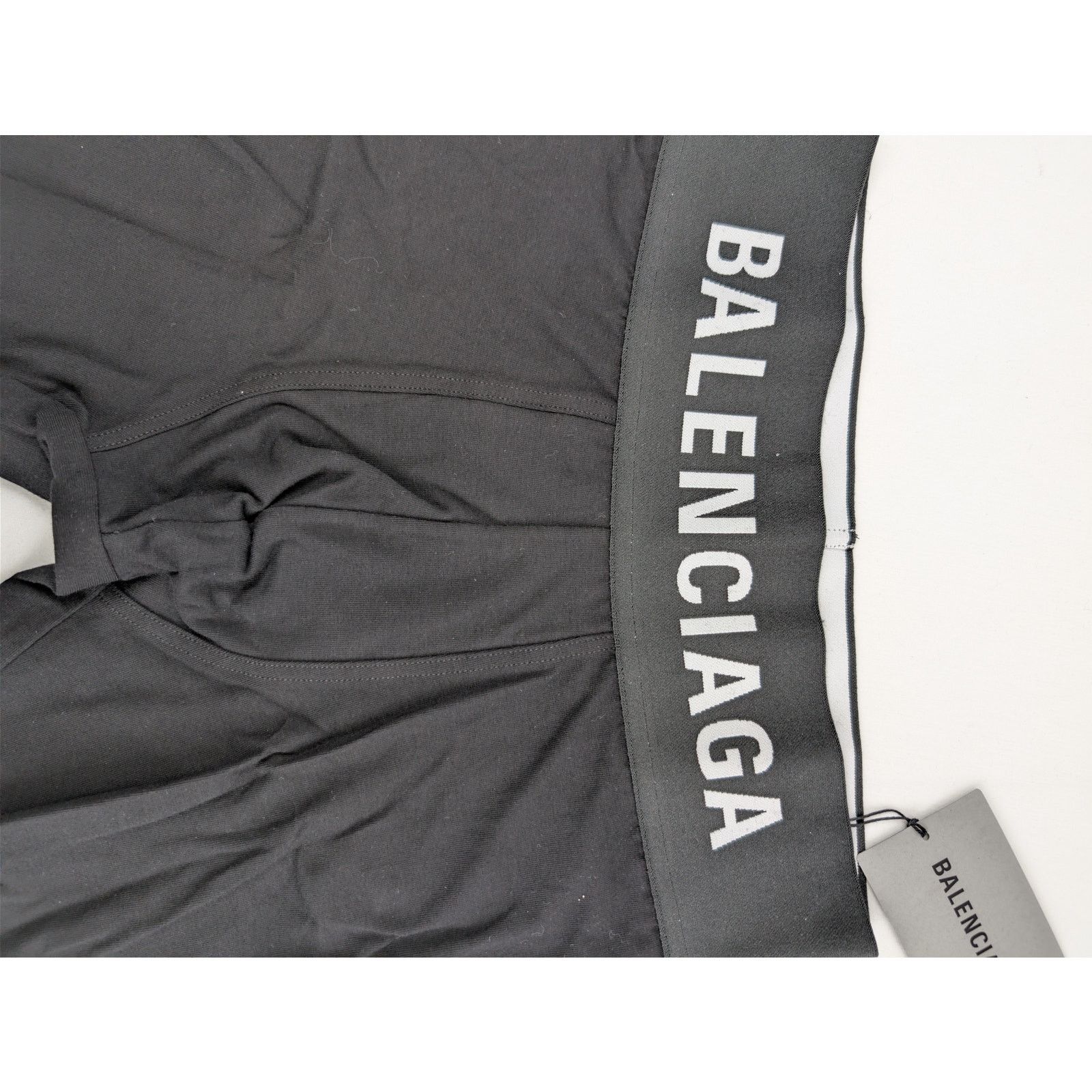 Balenciaga o1rshd1 Q:5 / Size: M / Midway Boxer Brief Shorts in Black Size US 32 / EU 48 - 2 Thumbnail