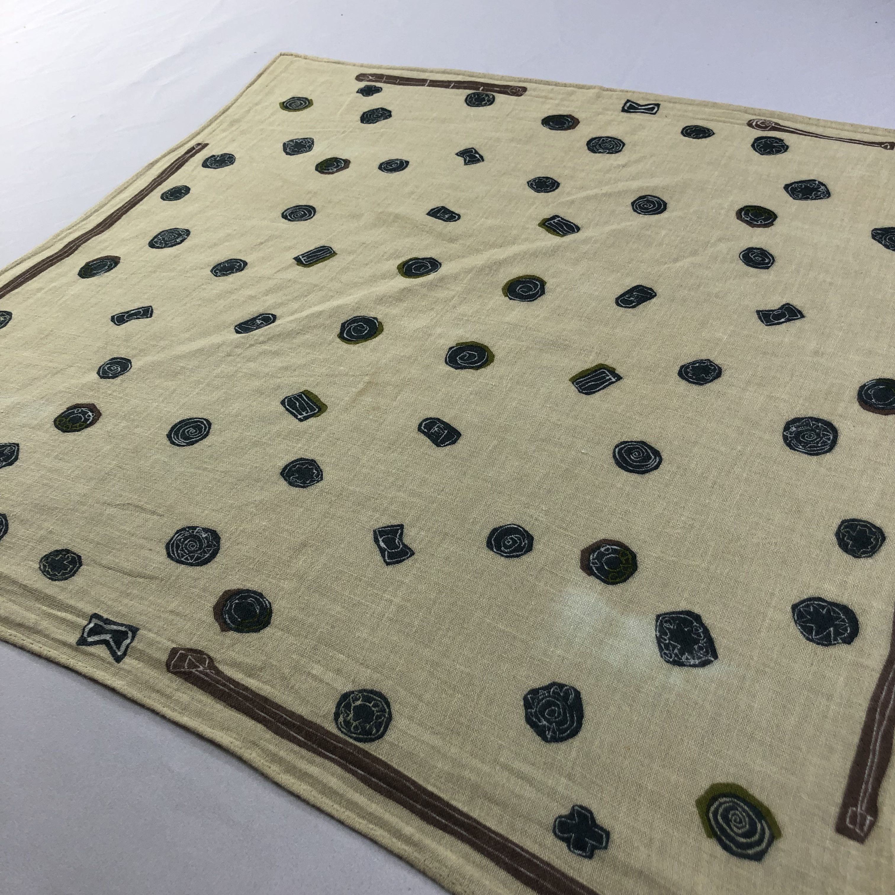 Issey Miyake Issey Miyake Handkerchief Neckerchief Bandana H1782 Size ONE SIZE - 3 Thumbnail