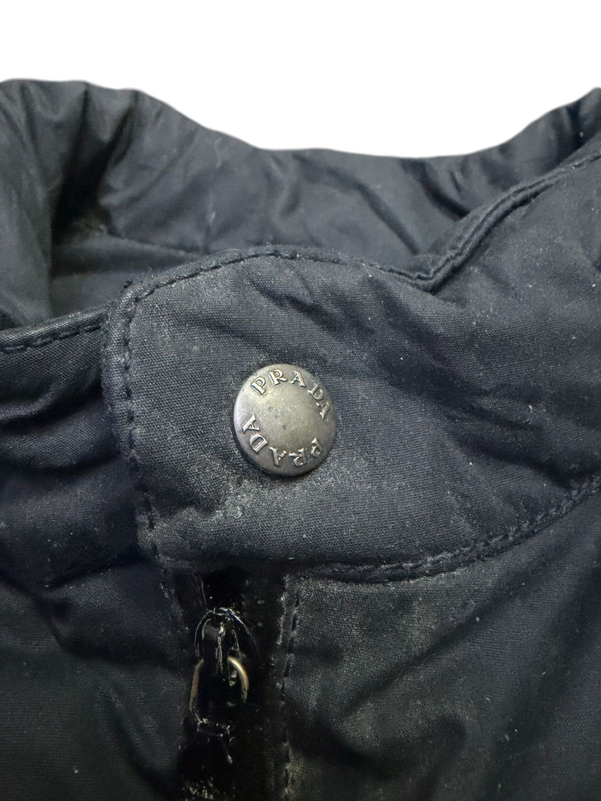 Prada Vintage Prada Puffer Jacket Removeable Sleeve Size US M / EU 48-50 / 2 - 4 Thumbnail
