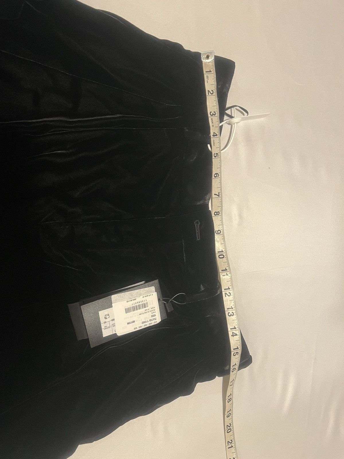Saint Laurent Paris Saint Laurent wide leg velvet pants. 48/32. $2890 Size US 32 / EU 48 - 3 Thumbnail
