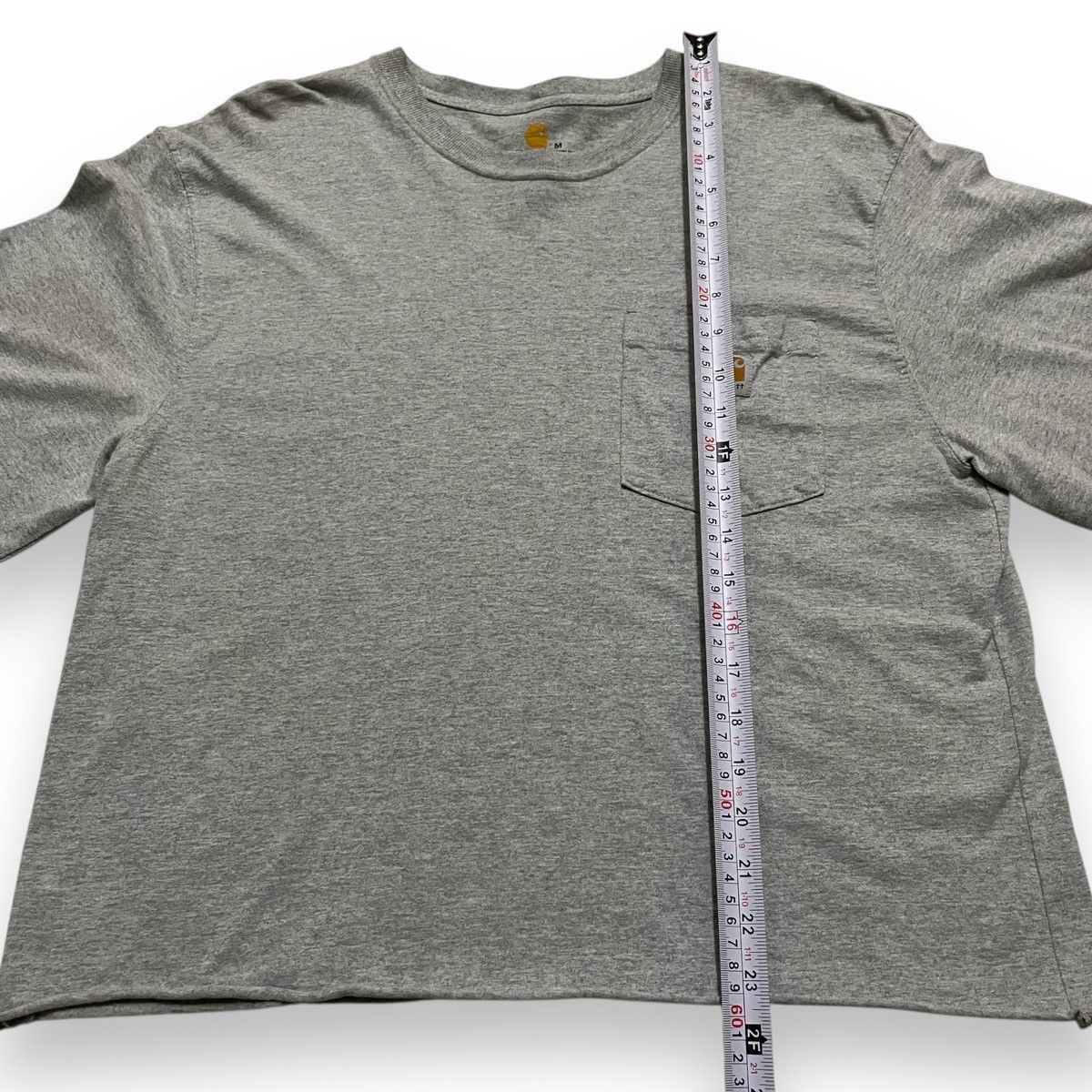 Carhartt Original Croptop Diy Carhartt Pocket T Longsleeve Size US M / EU 48-50 / 2 - 10 Thumbnail