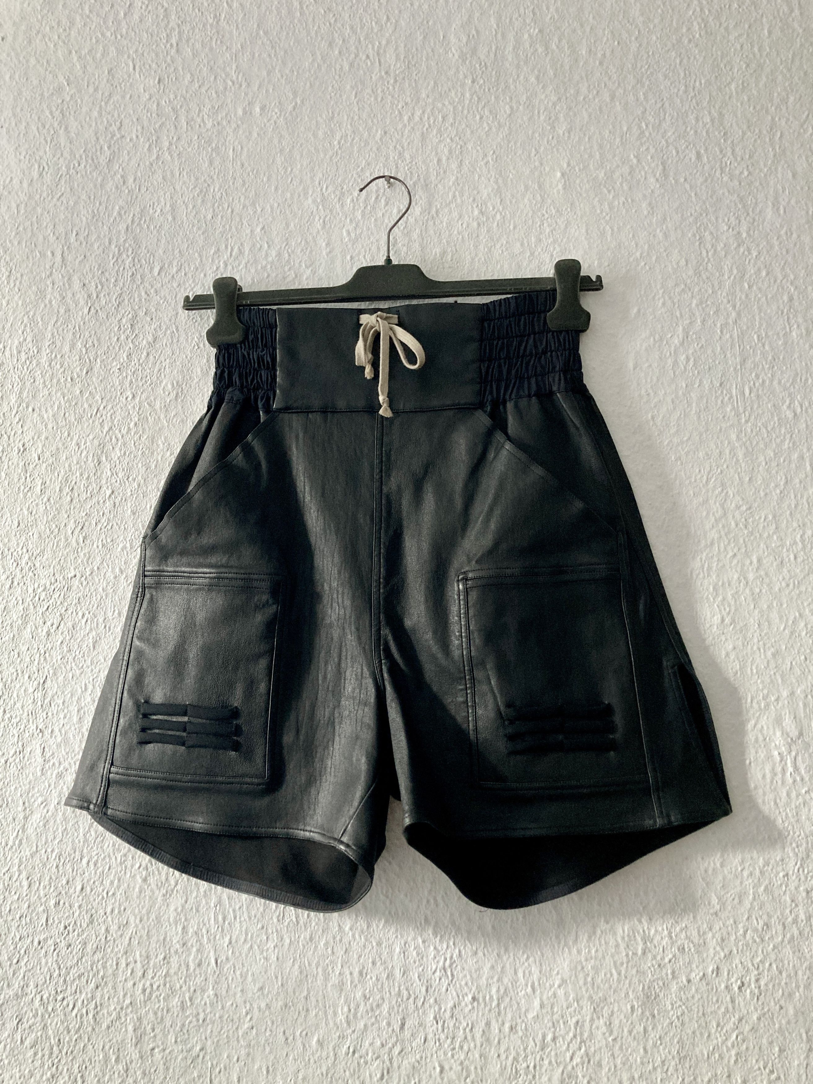 Rick Owens SS23 Edfu Runway Moss Plaid Cargobela Shorts | Grailed