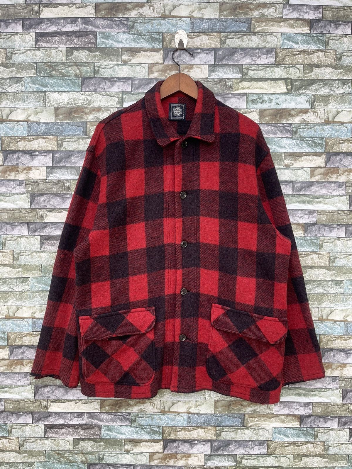 45rpm × Flannel × Vintage Vintage North Marine Drive Flannel Jacket Size US M / EU 48-50 / 2 - 1 Thumbnail
