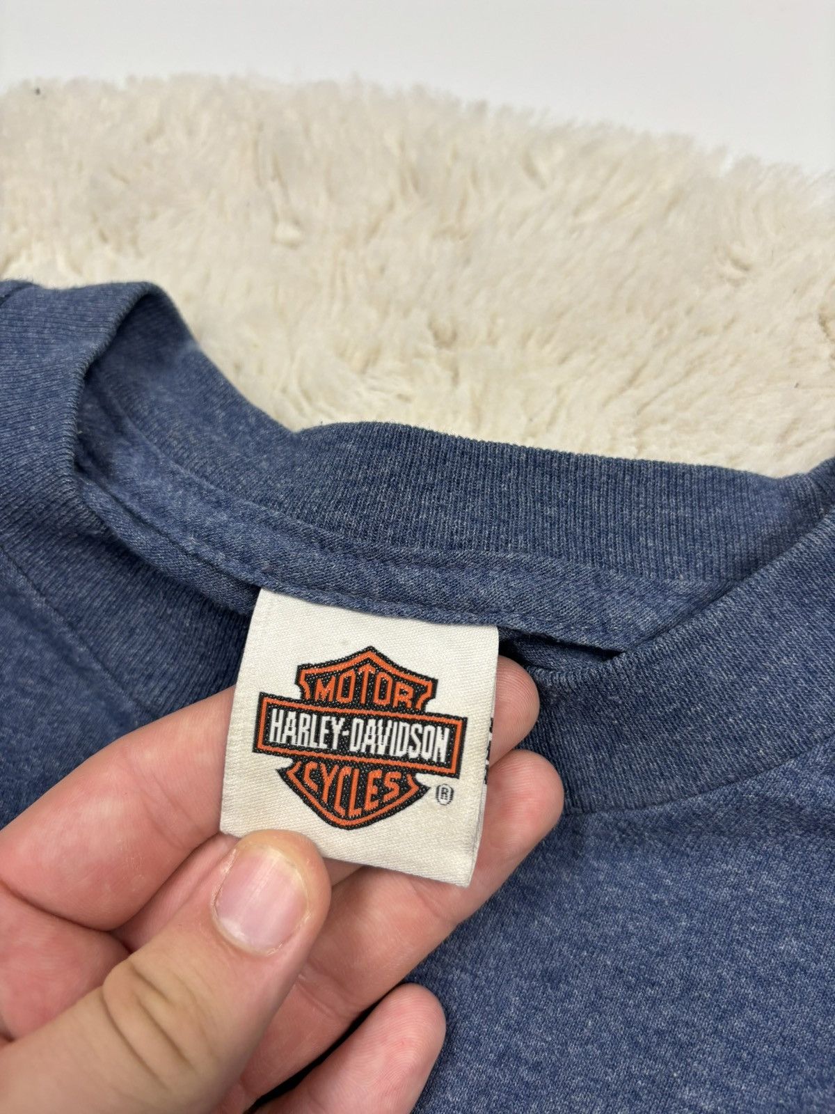 Harley Davidson Harley Davidson 1996 Vintage Clermont Florida Rare T-Shirt Size US XL / EU 56 / 4 - 11 Thumbnail