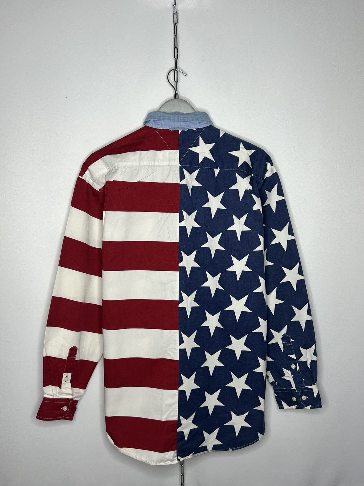Designer Vintage Tommy Hillfiger Designer Luxury Shirt Long Sleeve Size US L / EU 52-54 / 3 - 5 Thumbnail
