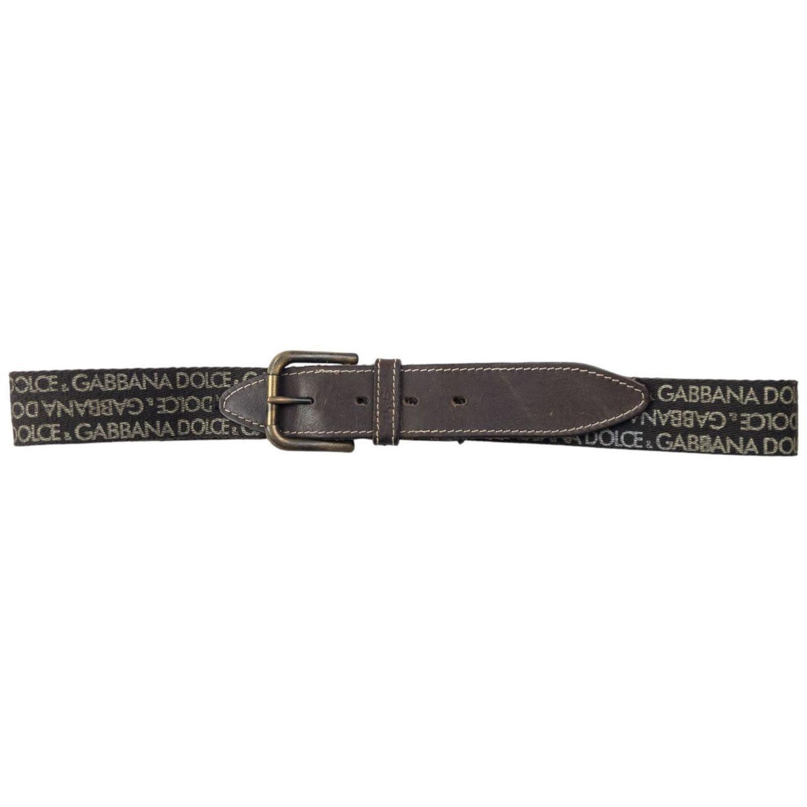 Dolce & Gabbana Vintage 2000s Dolce & Gabbana Monogram Belt Size W32 Size ONE SIZE - 2 Thumbnail