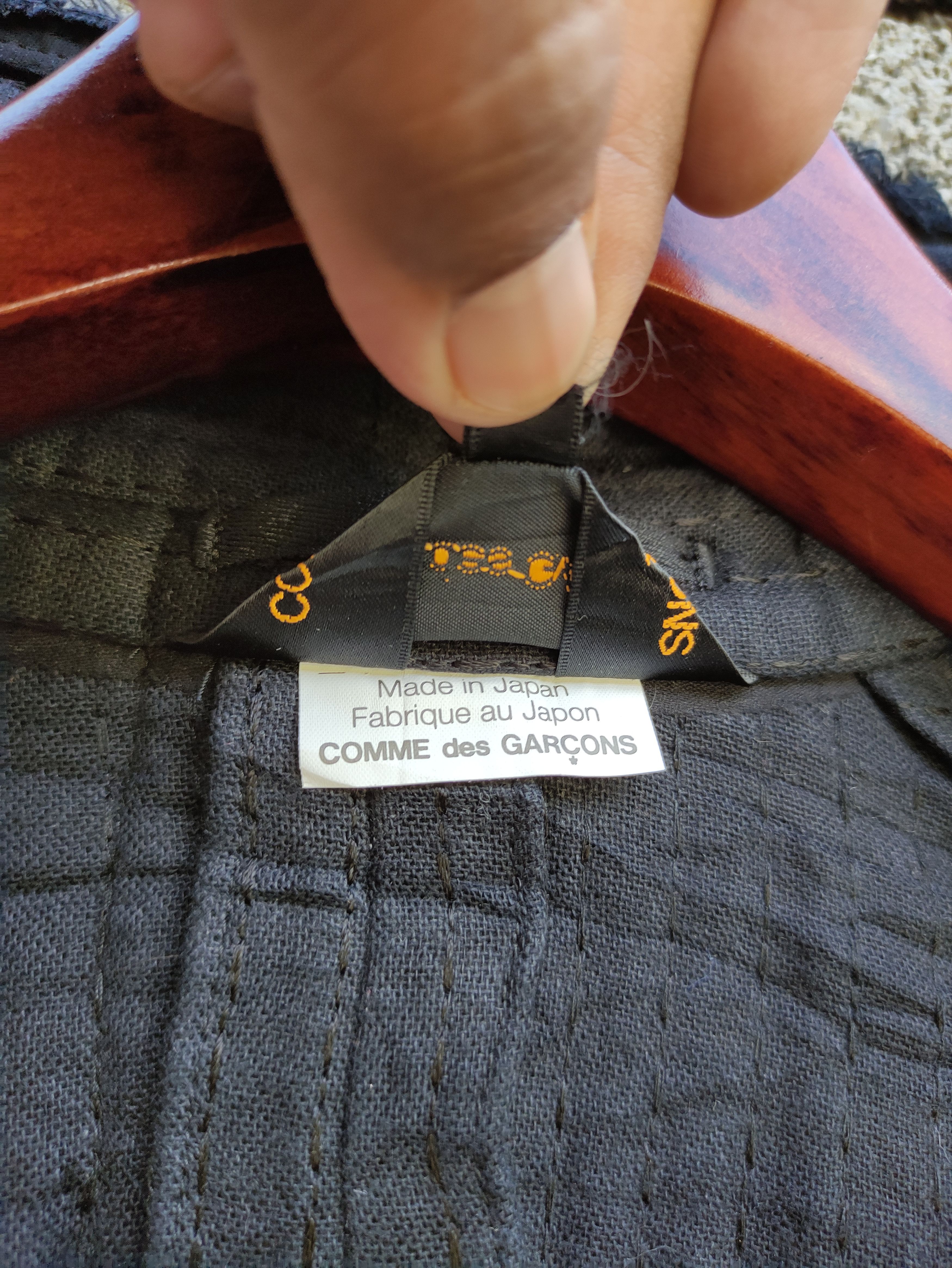 Comme des Garcons COMME DES GARÇONS DESIGN PATCHWORK DISTRESSED OPEN JACKET Size US S / EU 44-46 / 1 - 15 Thumbnail