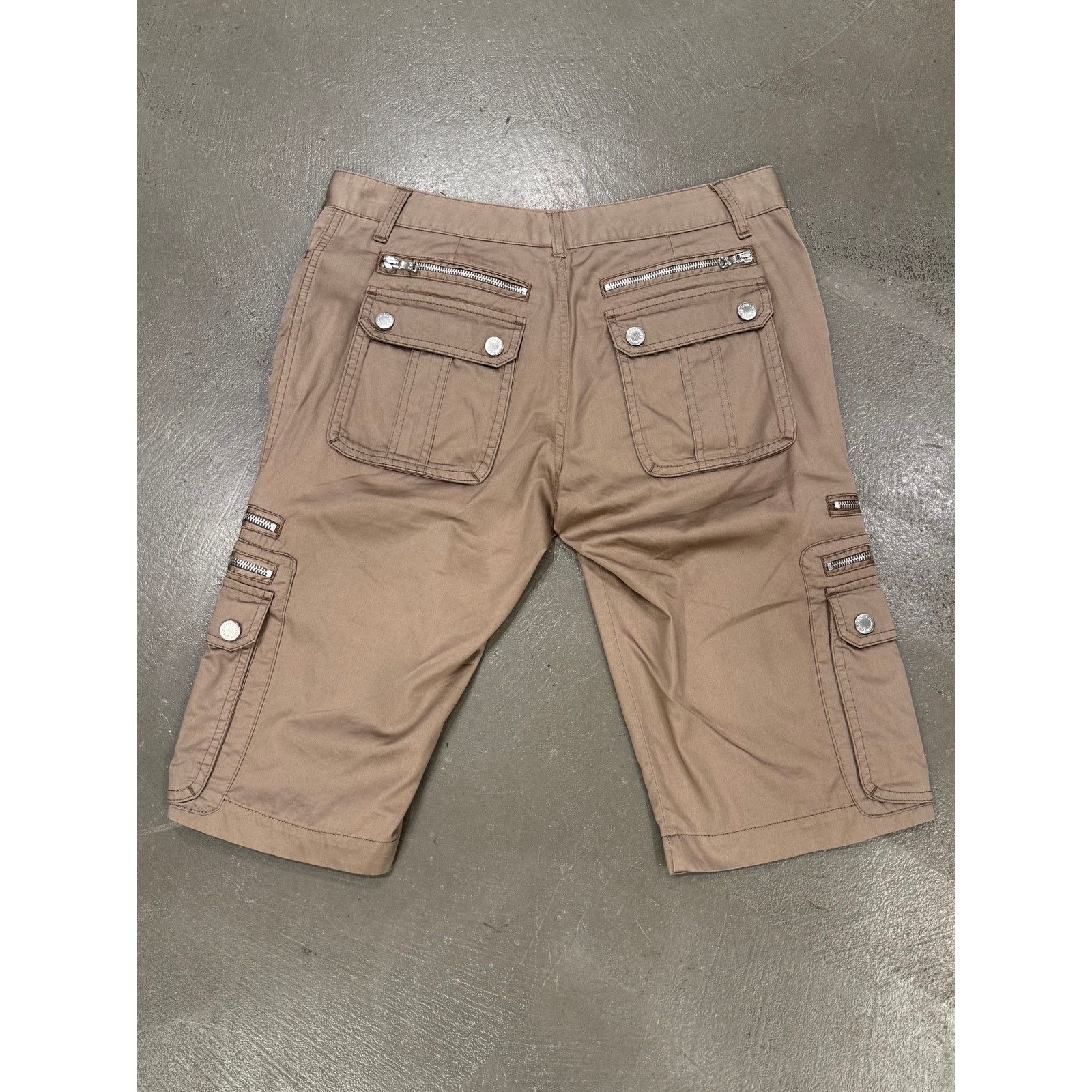 Dolce & Gabbana S/S2008 Dolce & Gabbana runway multi zipper cargo shorts Size 36" / US 14 / IT 50 - 2 Thumbnail