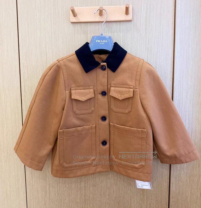 Loewe Loewe Short Jacket Blazer Top Classic Caramel Color Merlot Size 4XL / US 24-26 - 1 Thumbnail