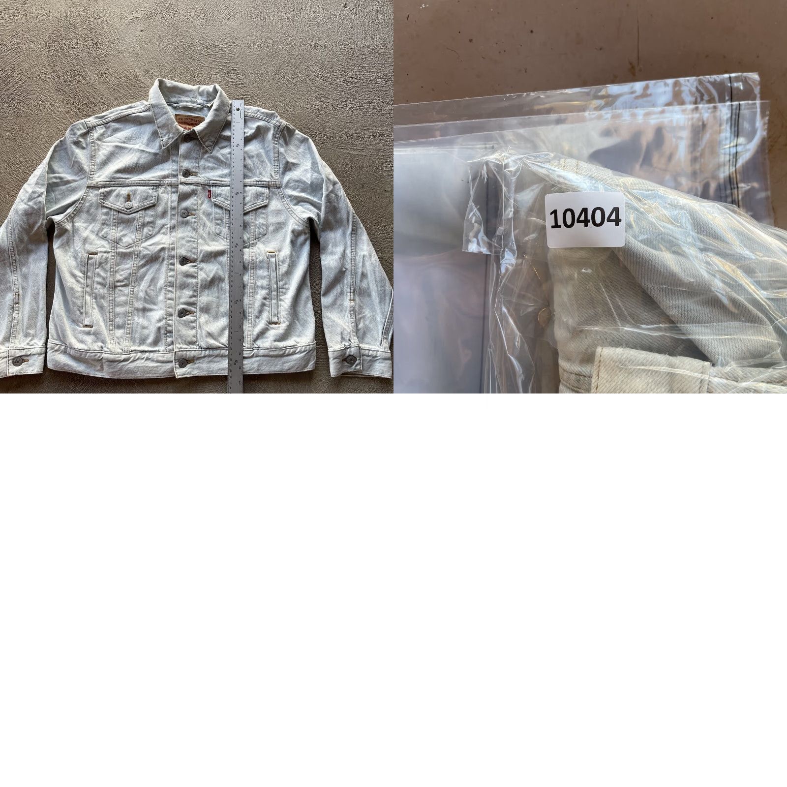Levi's Levi's Denim Jacket Women Large Blue Embroidered Floral Western Casual Outerwear Size 36" / US 14 / IT 50 - 8 Thumbnail