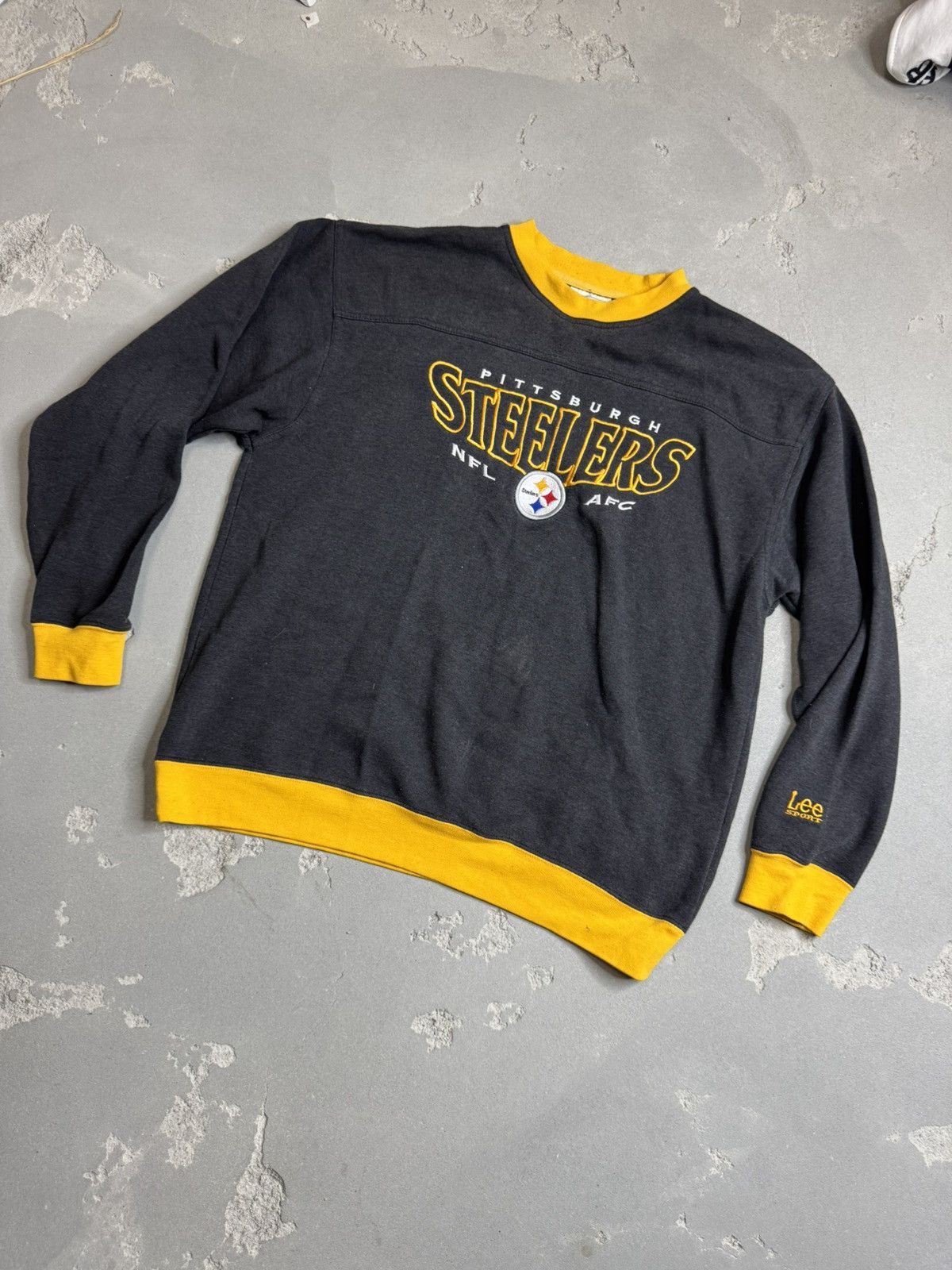 Lee Vintage Lee Sport Pittsburgh Steeler 1995 AFC Champs Sweater Size US L / EU 52-54 / 3 - 1 Thumbnail