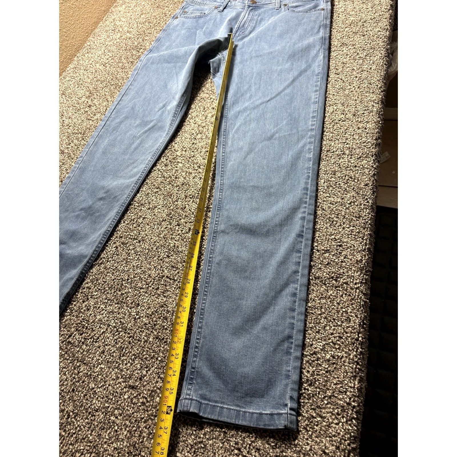 Vintage Barbell Apparel Jeans Mens 36x36 Blue Slim Athletic Fit Denim Stackable Jeans Barbell Apparel Men Denim 36 Inseam 36 Bootcut Athletic Fit Blue Size US 36 / EU 52 - 7 Thumbnail