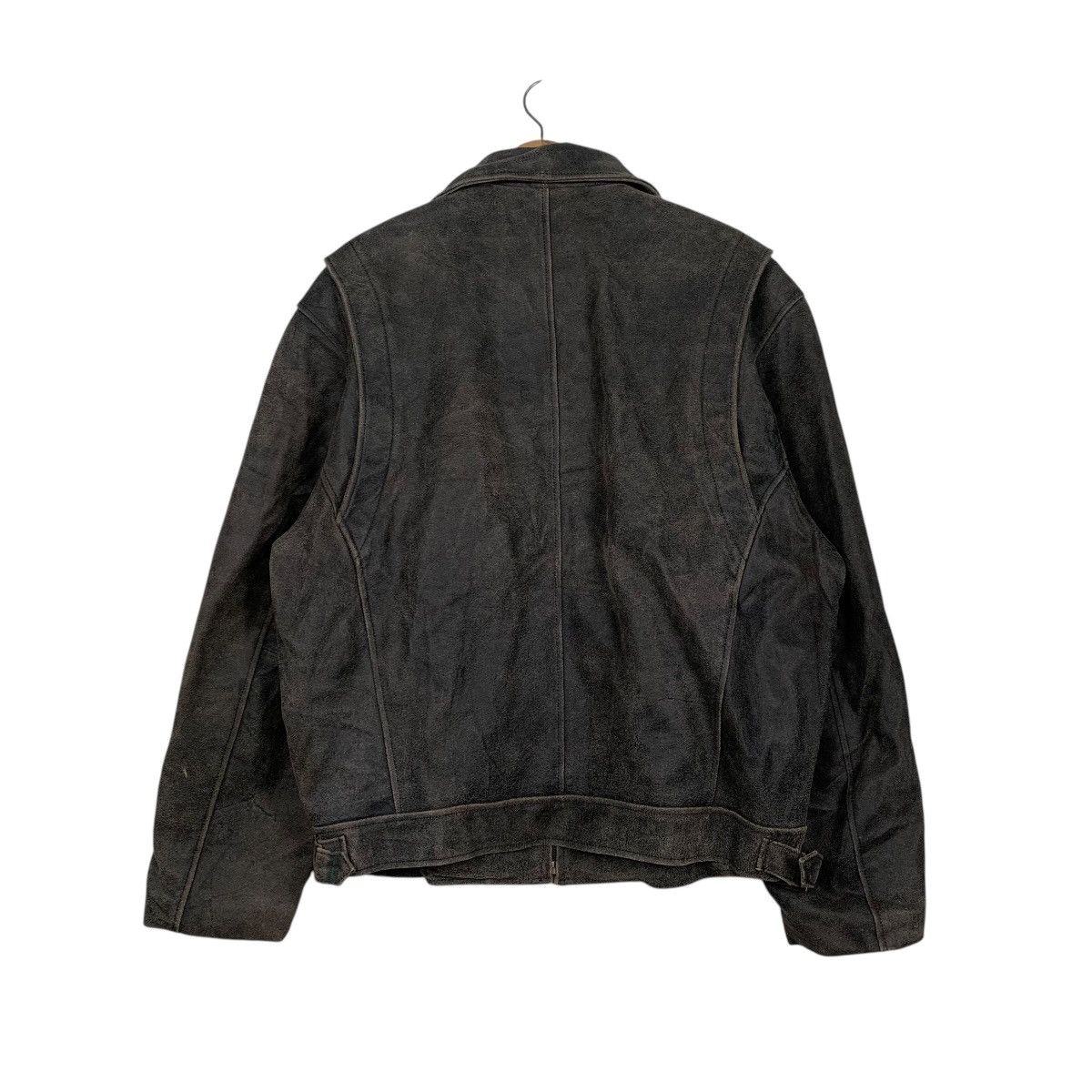 Japanese Brand Japanese Brand Park Miller Basic Leather Jacket Size US L / EU 52-54 / 3 - 7 Thumbnail