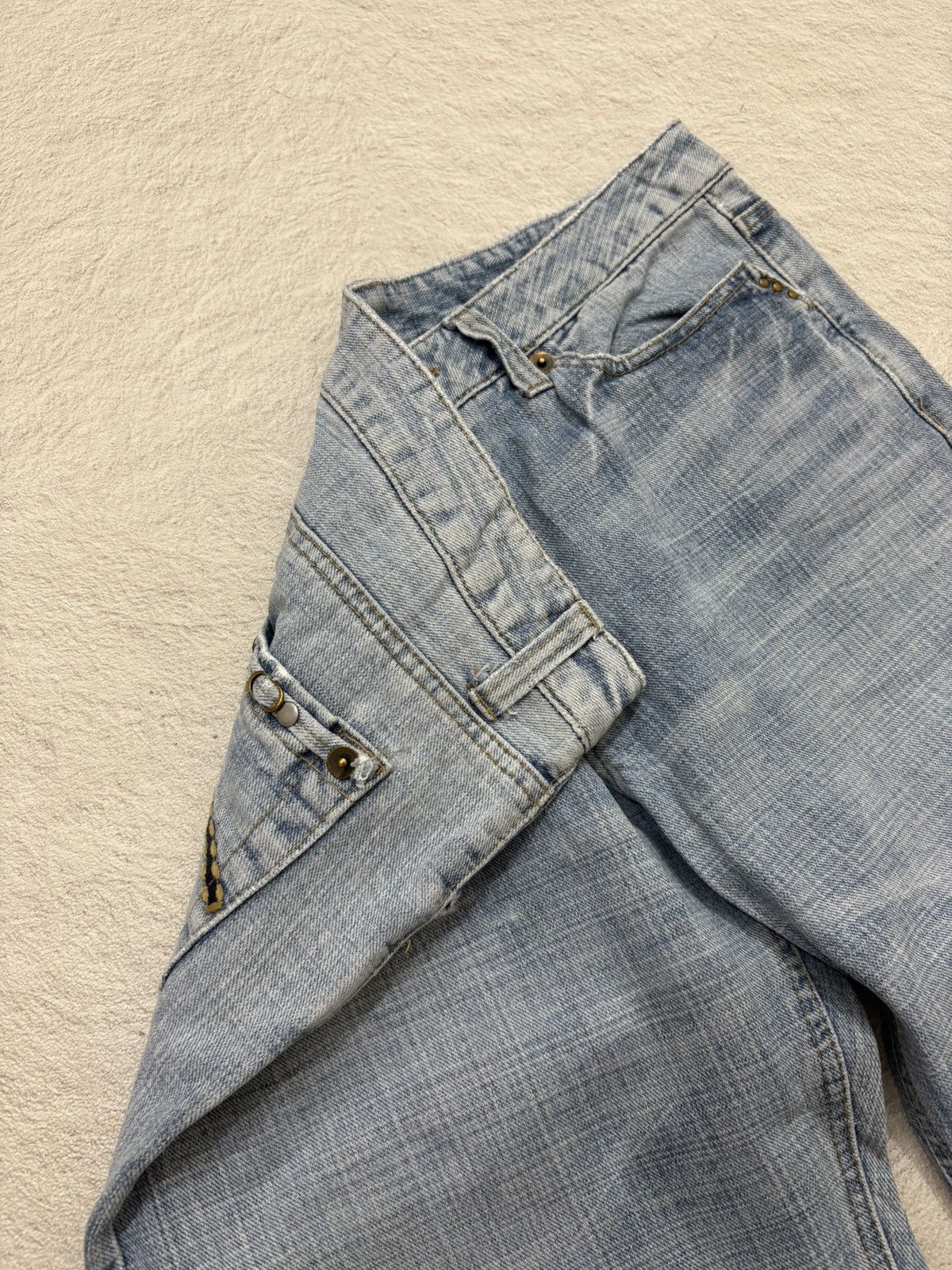 Hysteric Glamour 2000s Studet punk japan bootcut Denim y2k style Size US 33 - 10 Thumbnail