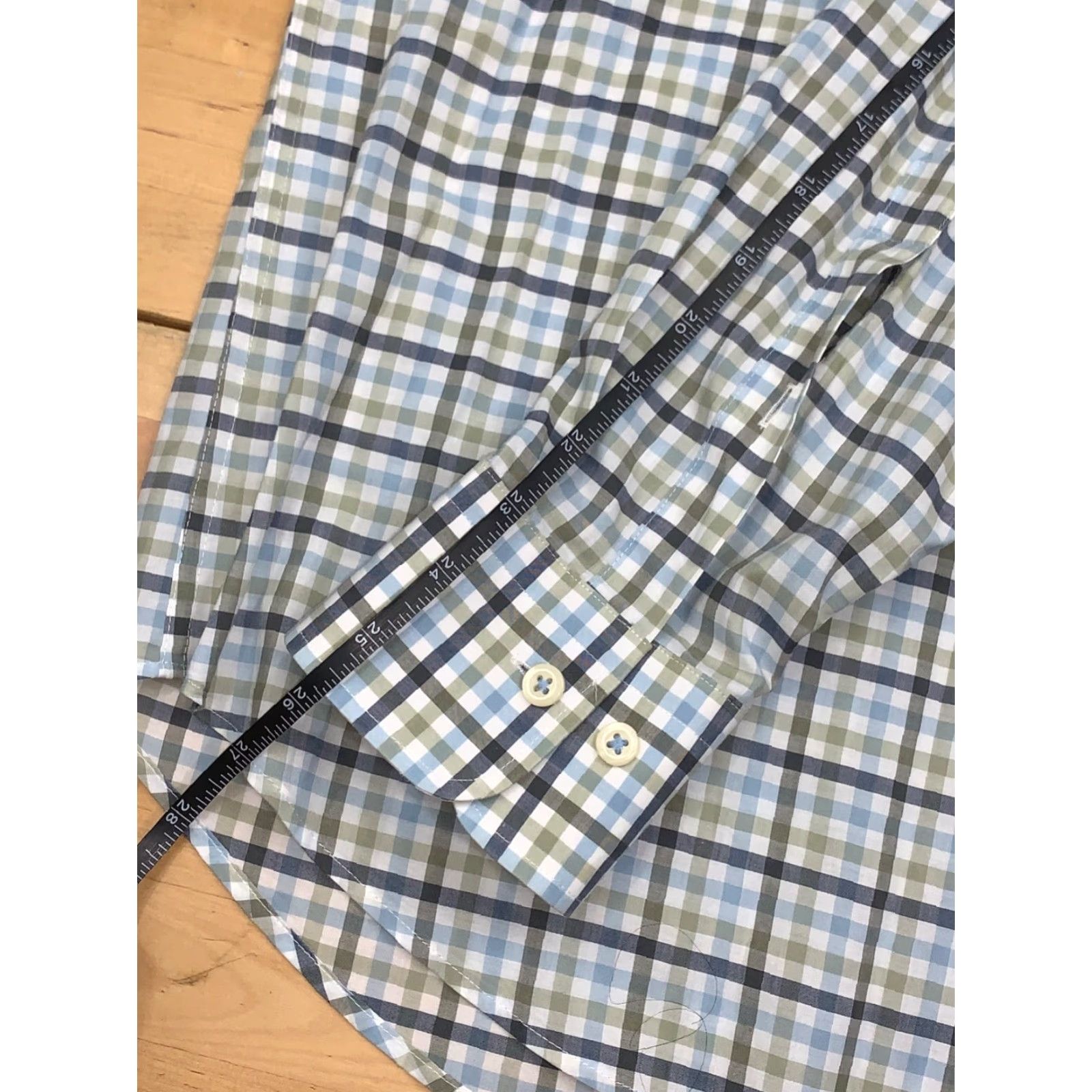 Peter Millar Peter Millar Button-Up Long Sleeve Shirt L Check Casual Mens Multicolor Size US L / EU 52-54 / 3 - 6 Thumbnail