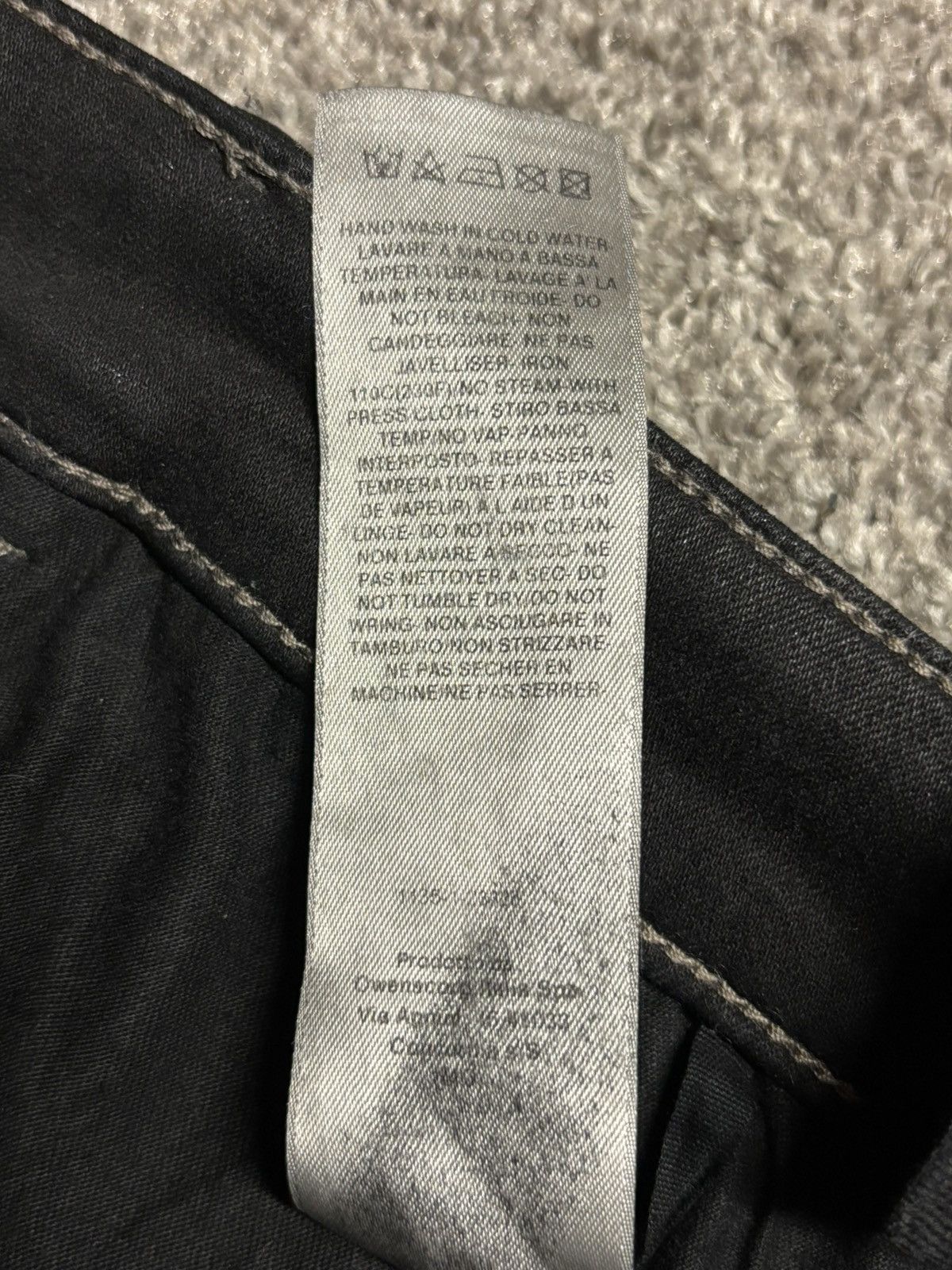 Rick Owens Rick owens waxed thrashed tyrone cut Size US 32 / EU 48 - 9 Thumbnail