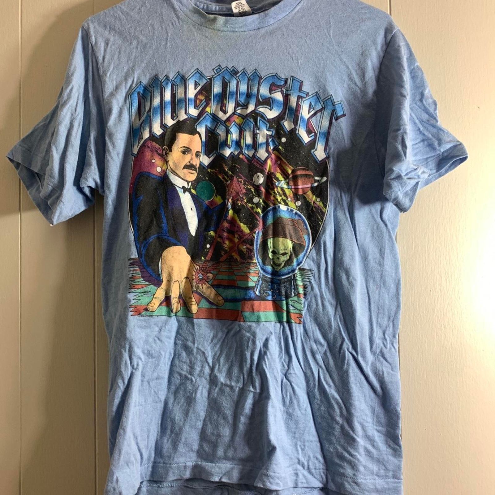 Hanes 1980 BLUE OYSTER CULT double sided single stitch tee shirt M Size US M / EU 48-50 / 2 - 2 Thumbnail