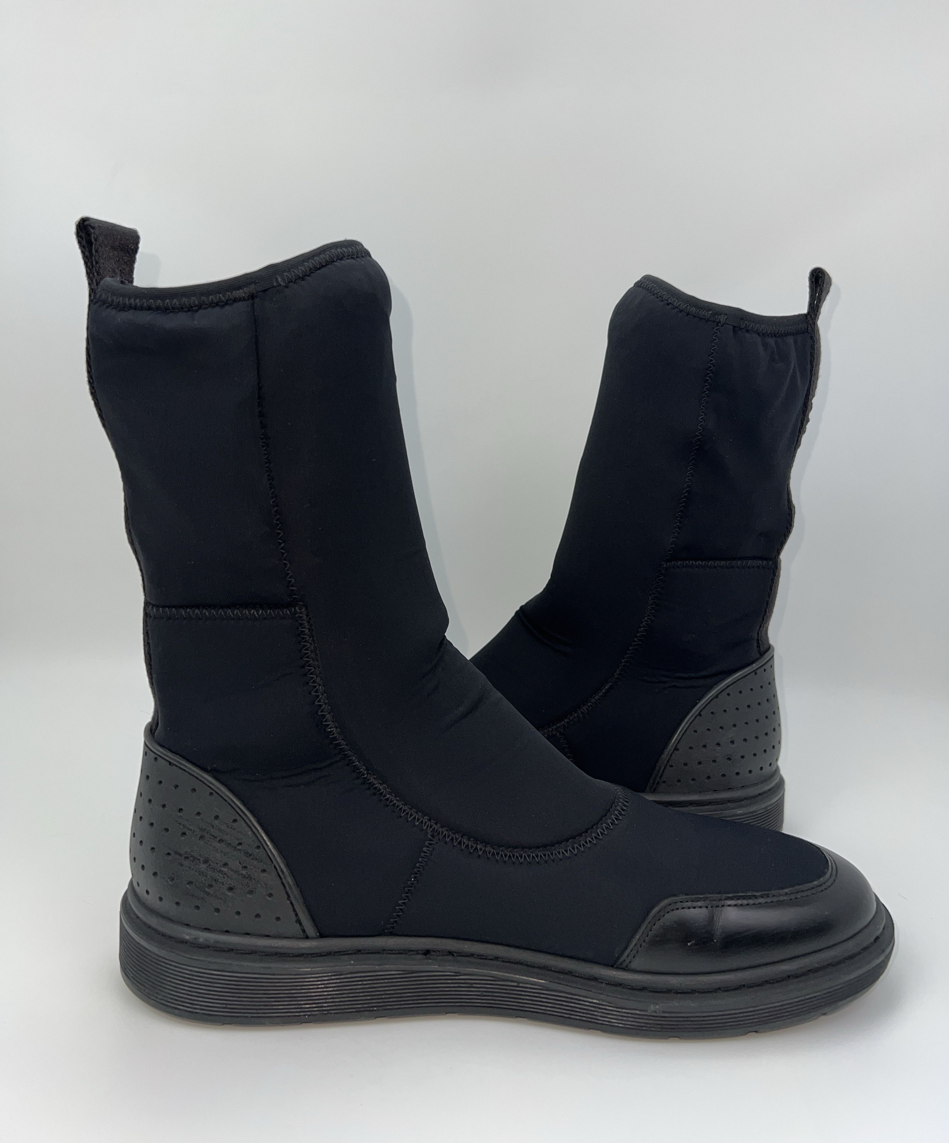 Alexander Wang × H&M Alexander Wang H&M Scuba Black Ankle Boots Size US 8.5 / EU 41-42 - 4 Thumbnail